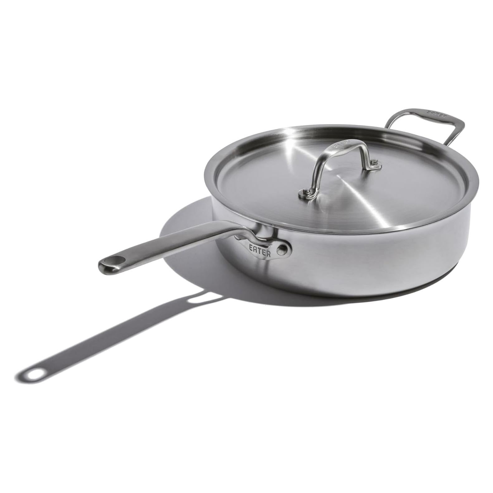 Sartén Sauté Heritage Steel 4 Cuartos Acero Inoxidable