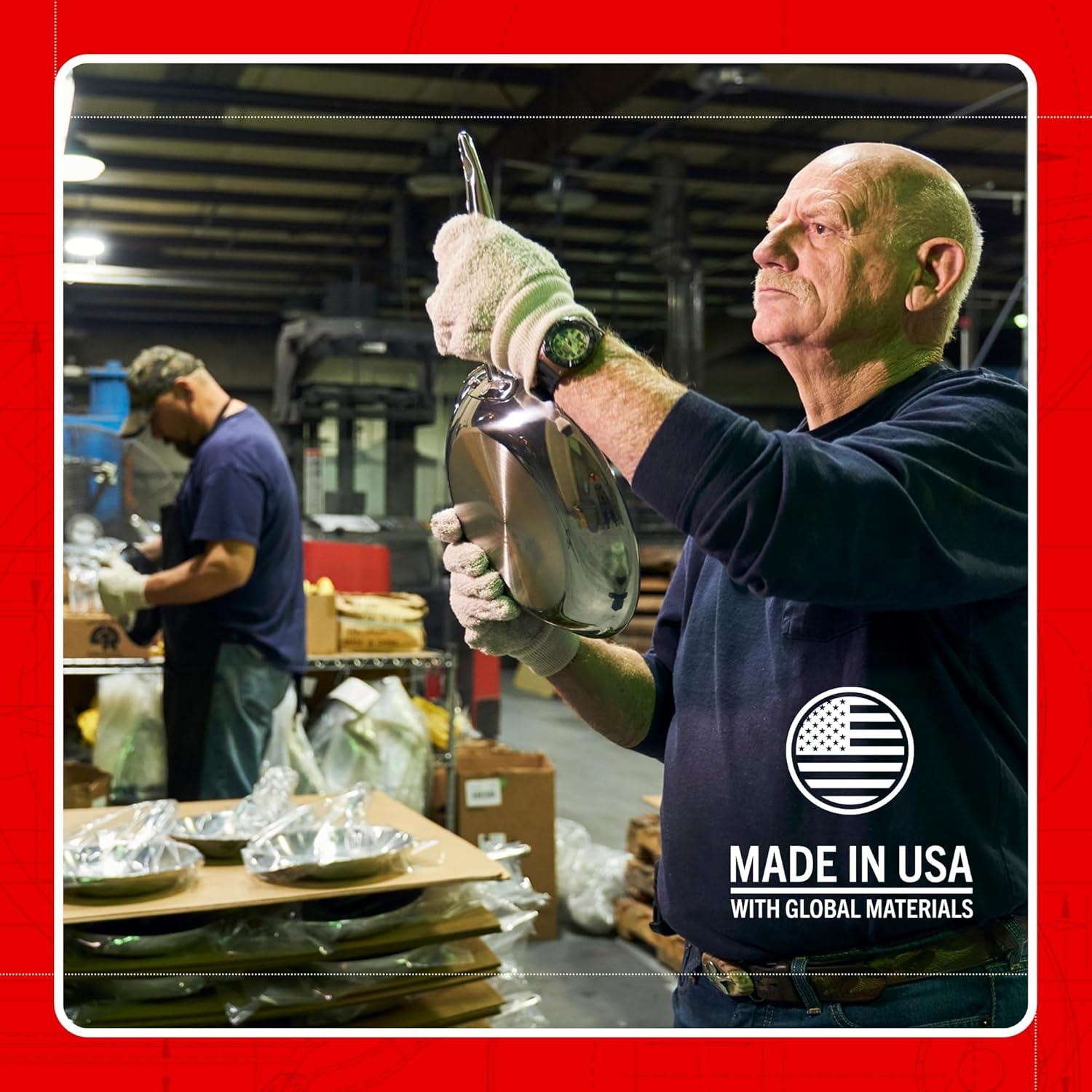 Sartén Sauté Heritage Steel 4 Cuartos Acero Inoxidable