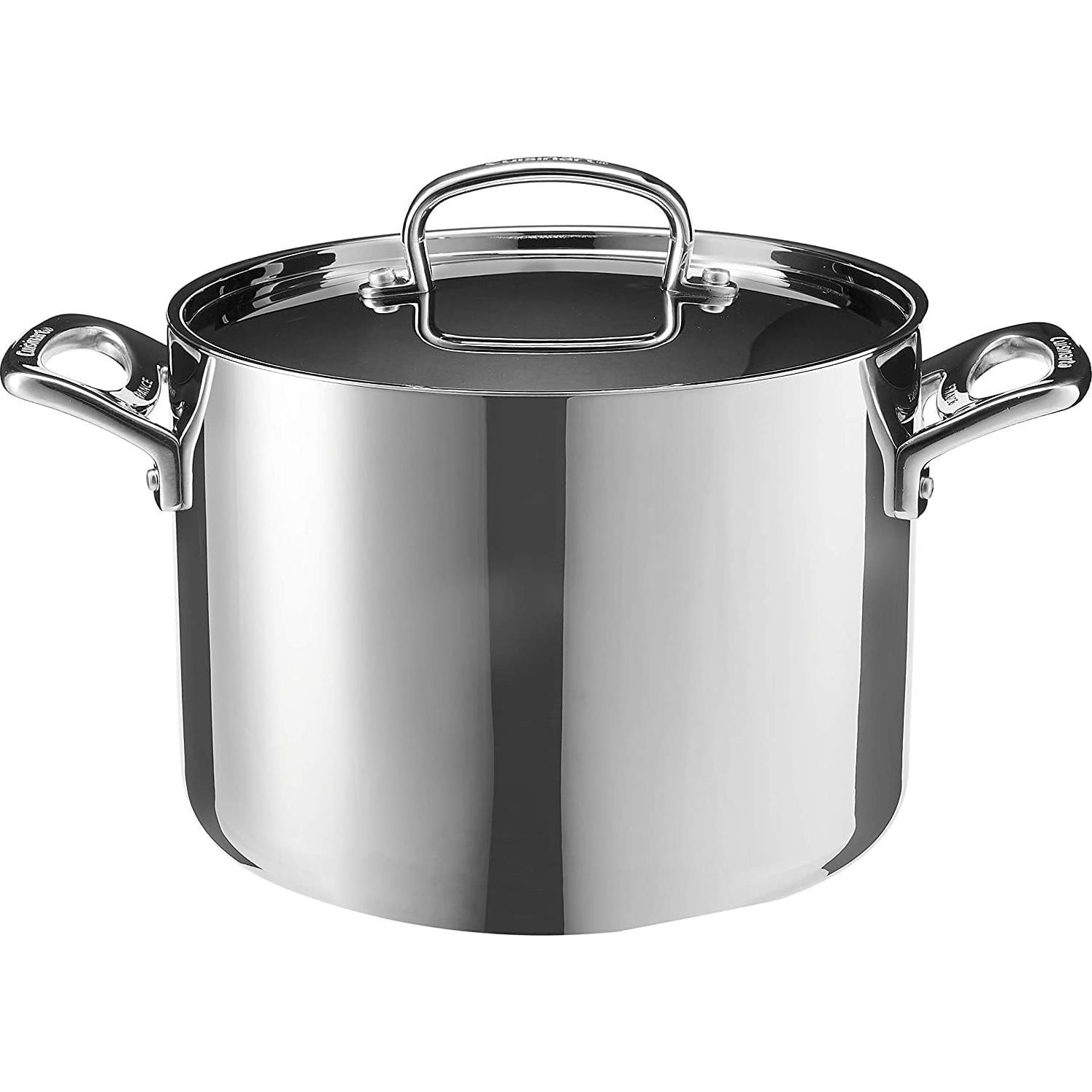 Cacerola Cuisinart Clásica Francesa 6L Acero Inoxidable con Tapa