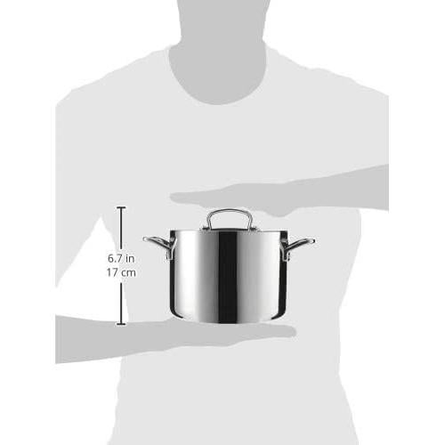 Cacerola Cuisinart Clásica Francesa 6L Acero Inoxidable con Tapa