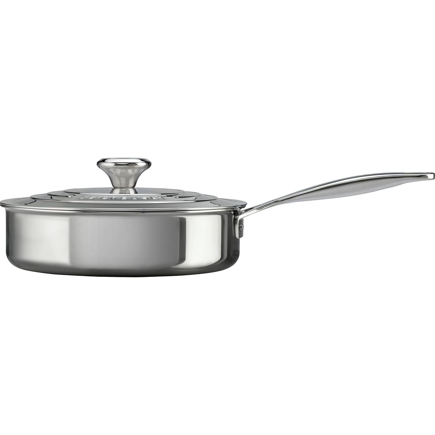 Sartén de Acero Inoxidable Le Creuset 2.84L Redonda