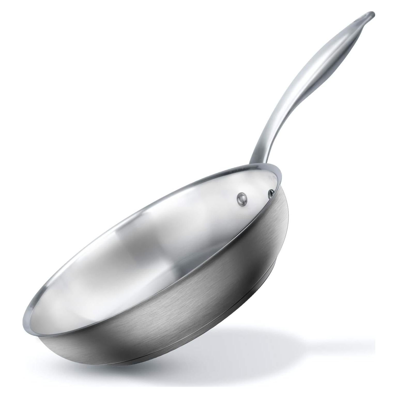 Sartén de Acero Inoxidable Duxtop 20.32 cm con Mango Frío