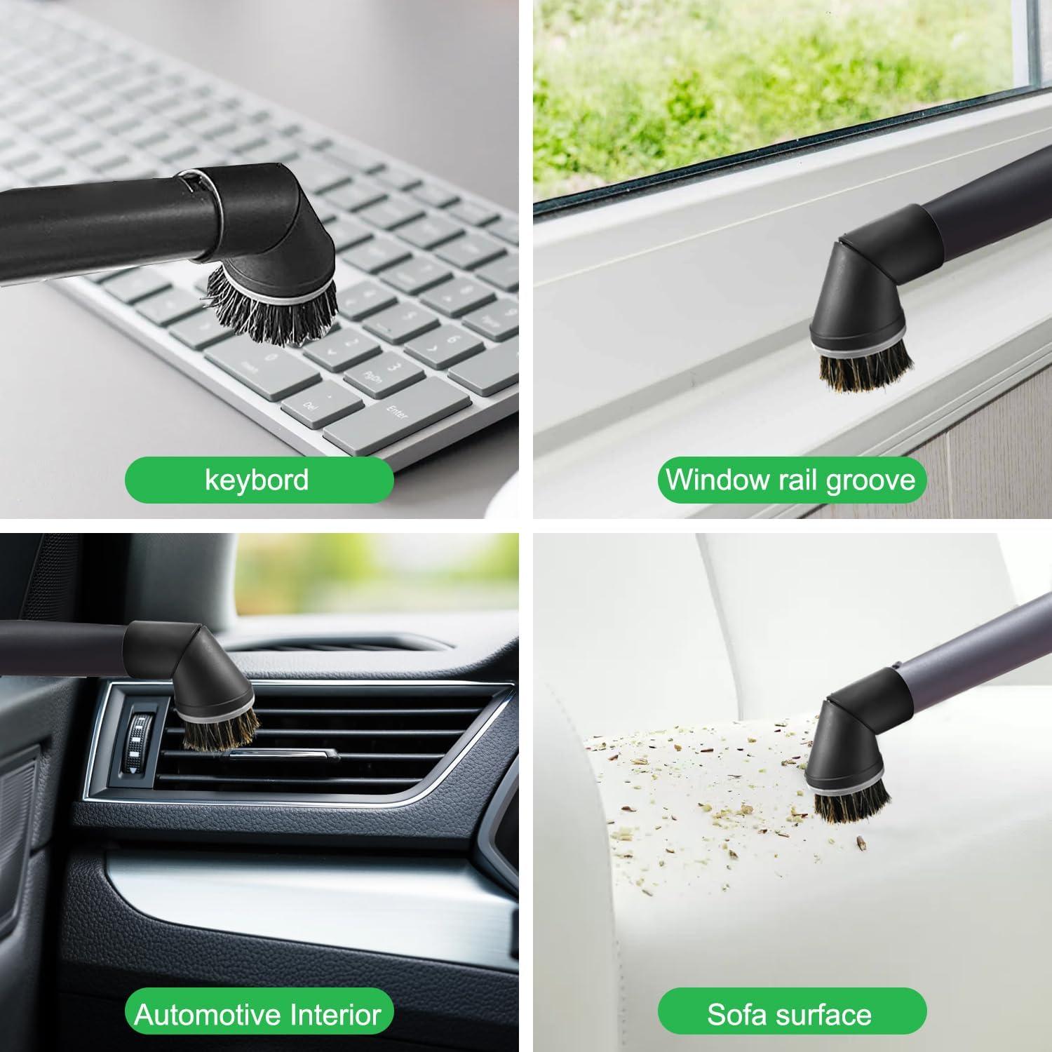 Juego de 2 Accesorios para Aspiradora Miele 35mm con Cerdas Suaves