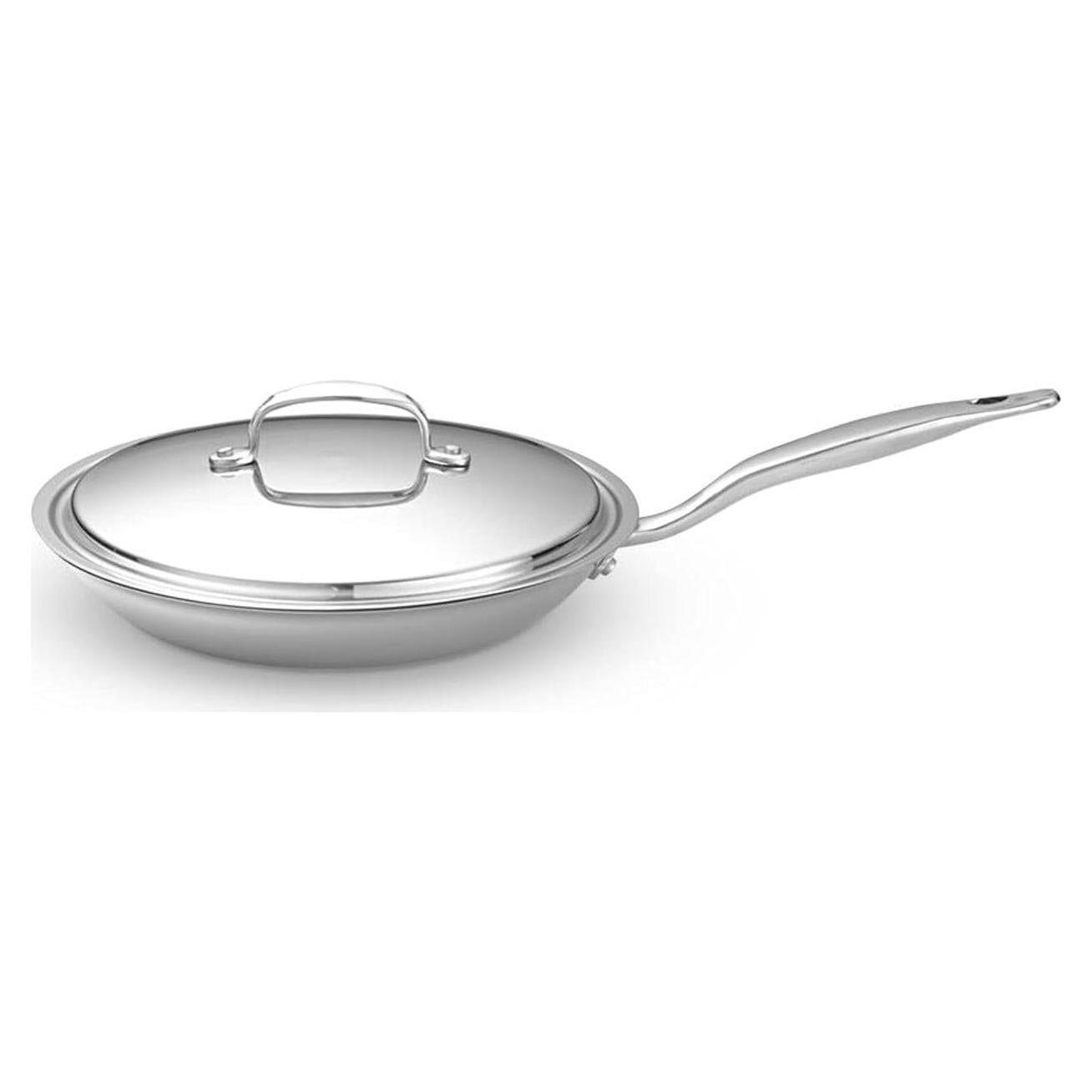 Sartén Heritage Steel 26.7 cm con tapa - Acero Inoxidable 316Ti