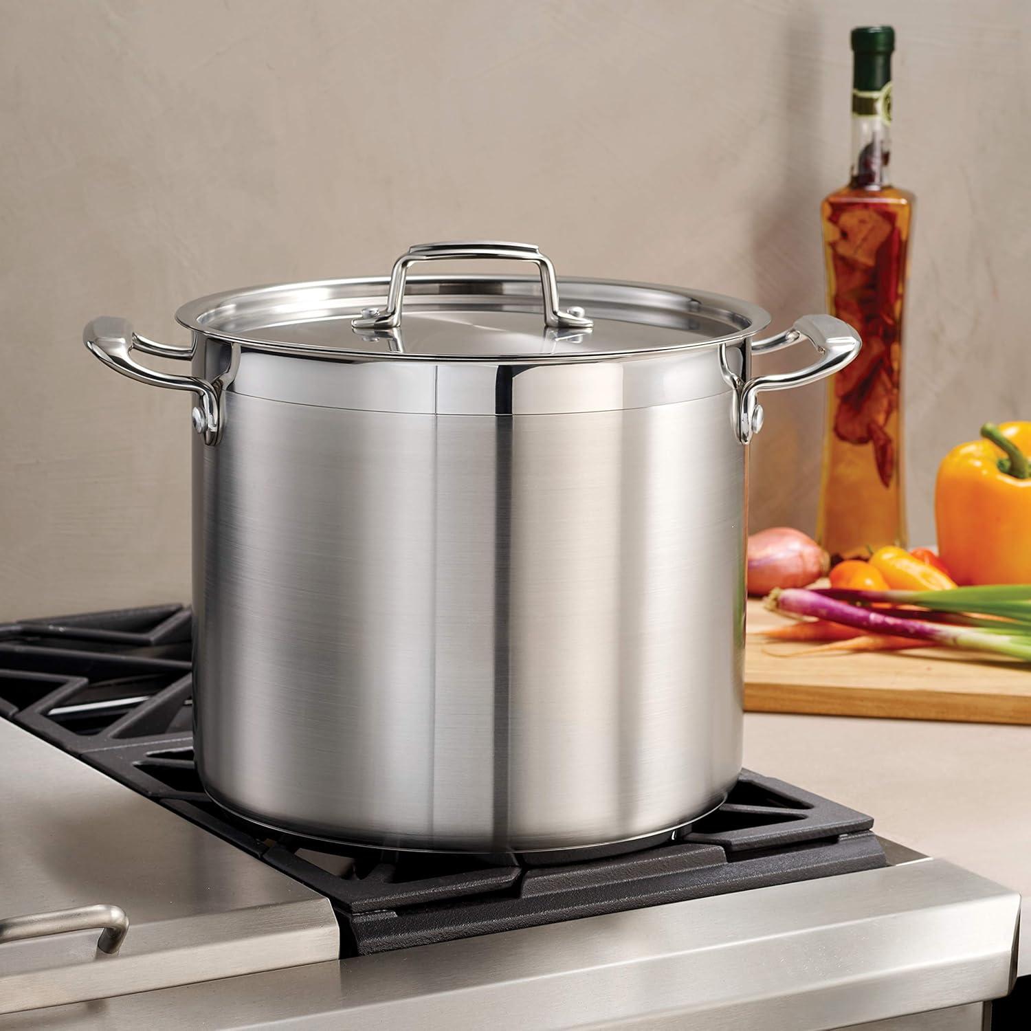Olla de Acero Inoxidable Tramontina Gourmet 12 Qt