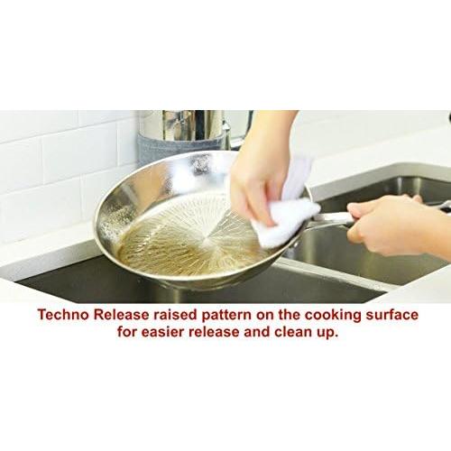 Sartén de Acero Inoxidable T-fal Performa 30.5 cm Apta Horno