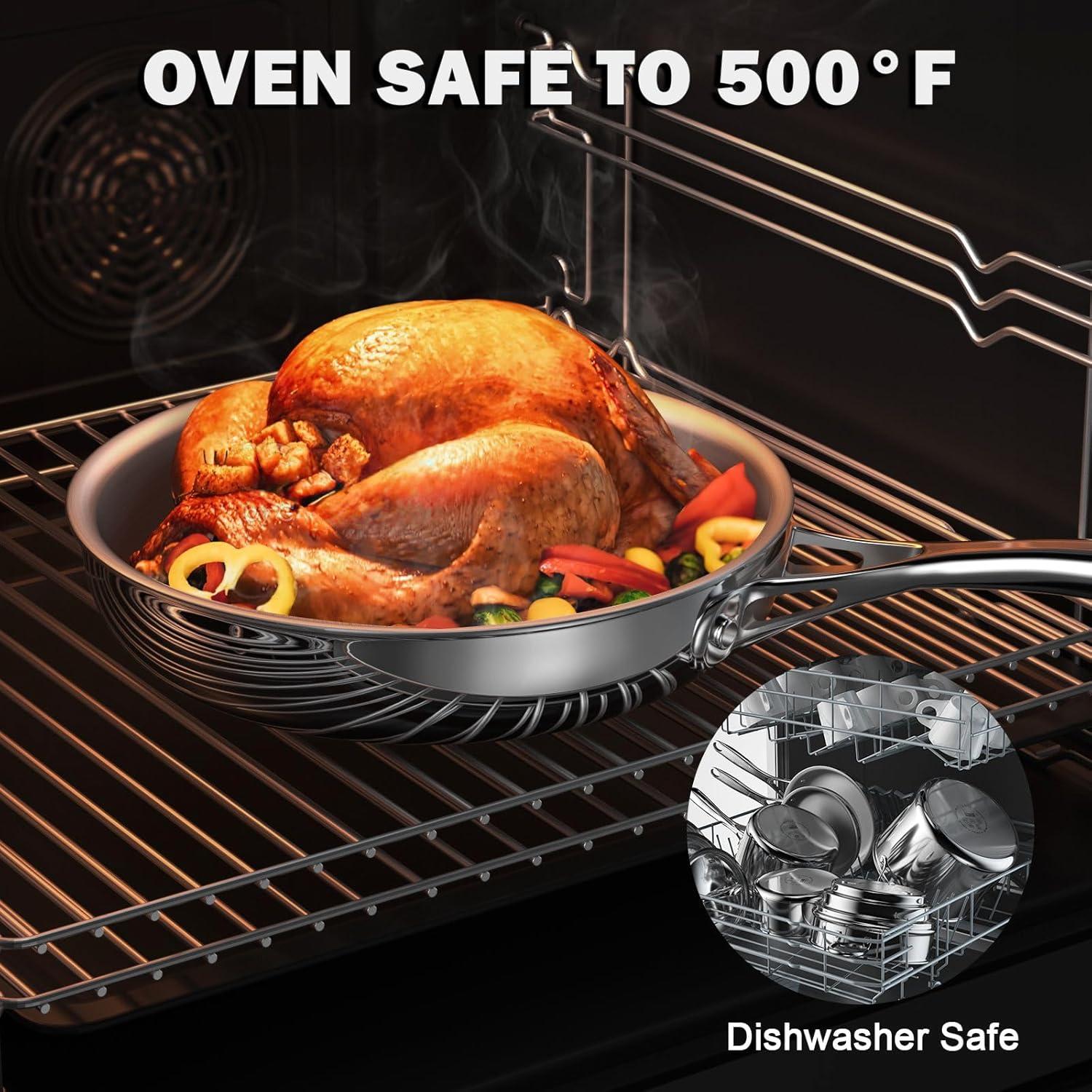 Conjunto de Utensilios de Cocina Cooks Standard 10 Piezas Acero Inoxidable