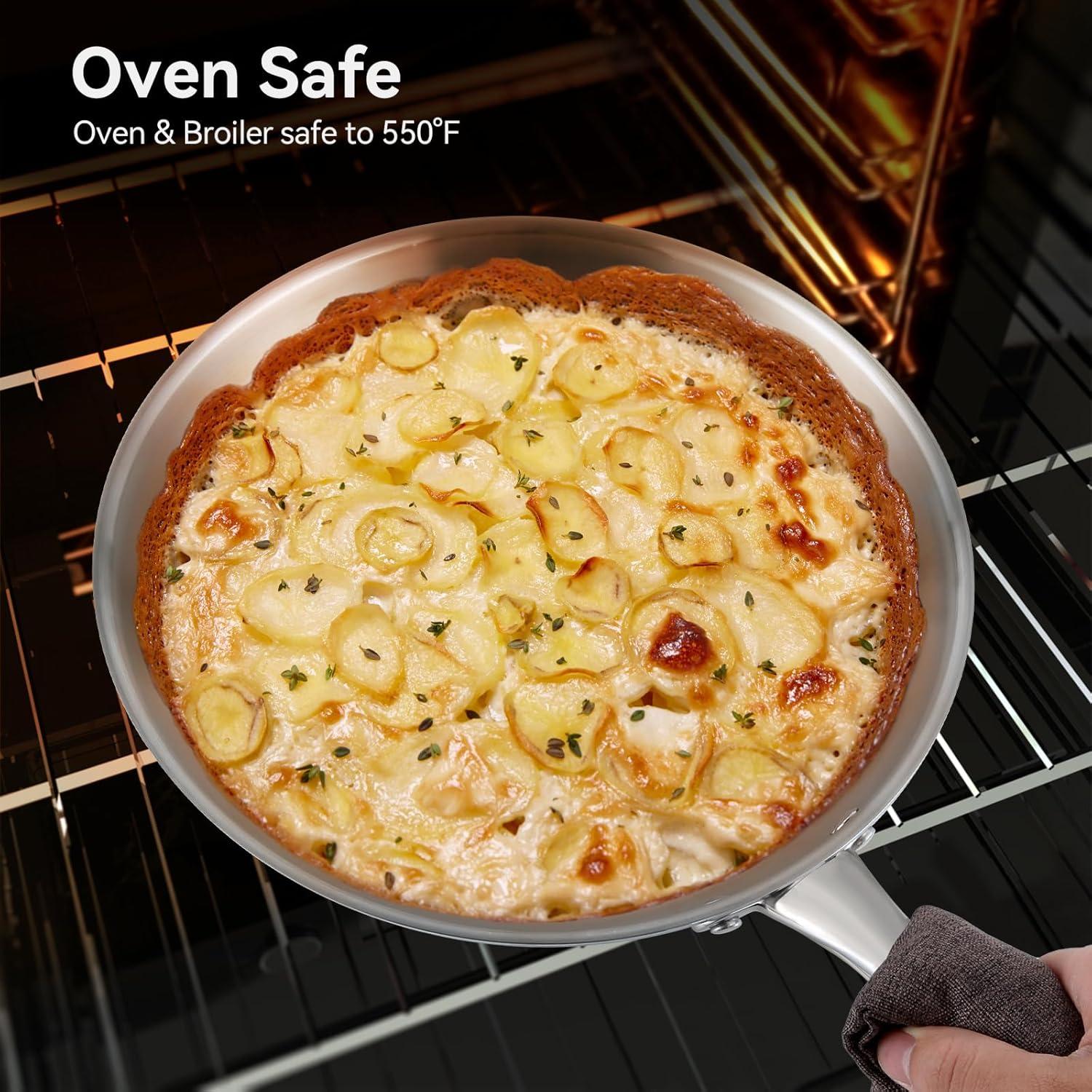 Juego de Utensilios de Cocina Duxtop 9 Piezas Acero Inoxidable