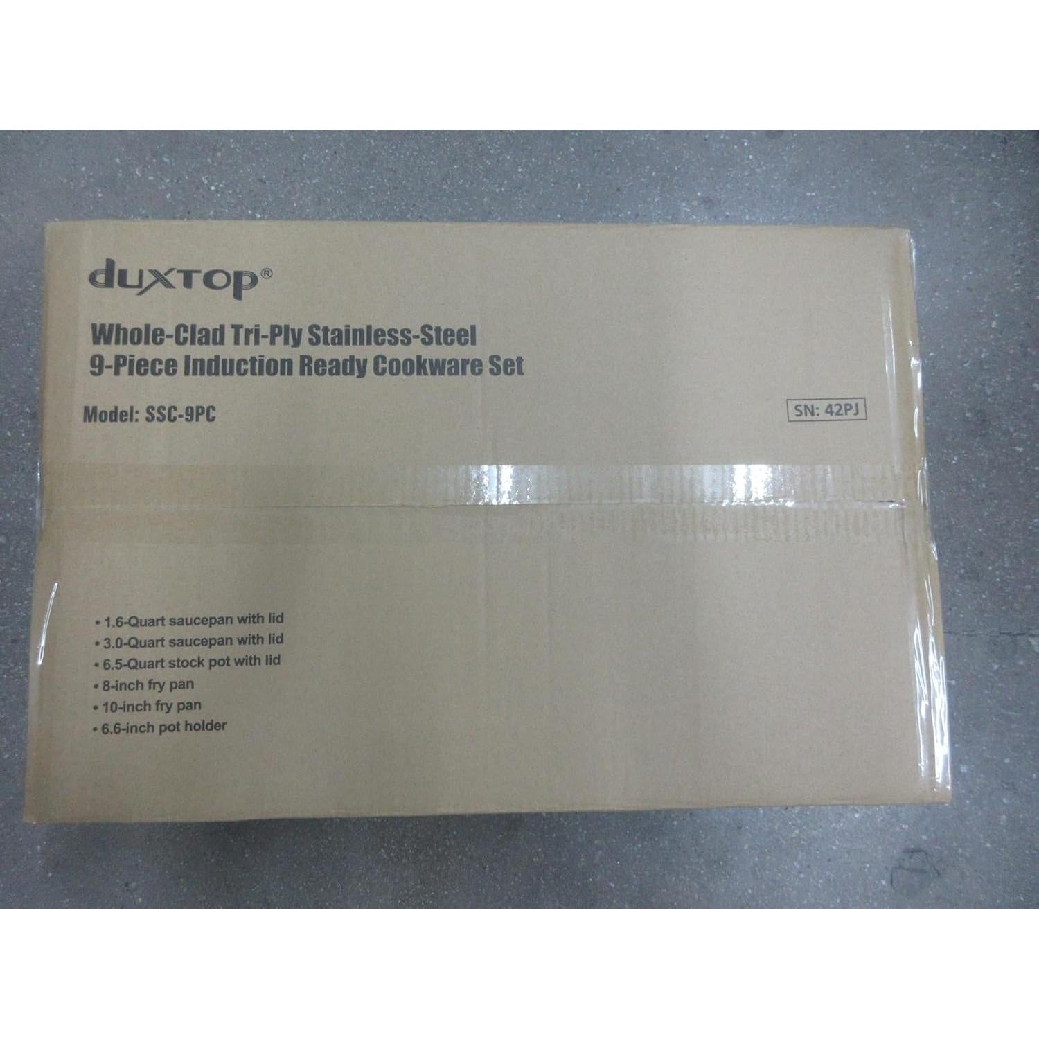 Juego de Utensilios de Cocina Duxtop 9 Piezas Acero Inoxidable