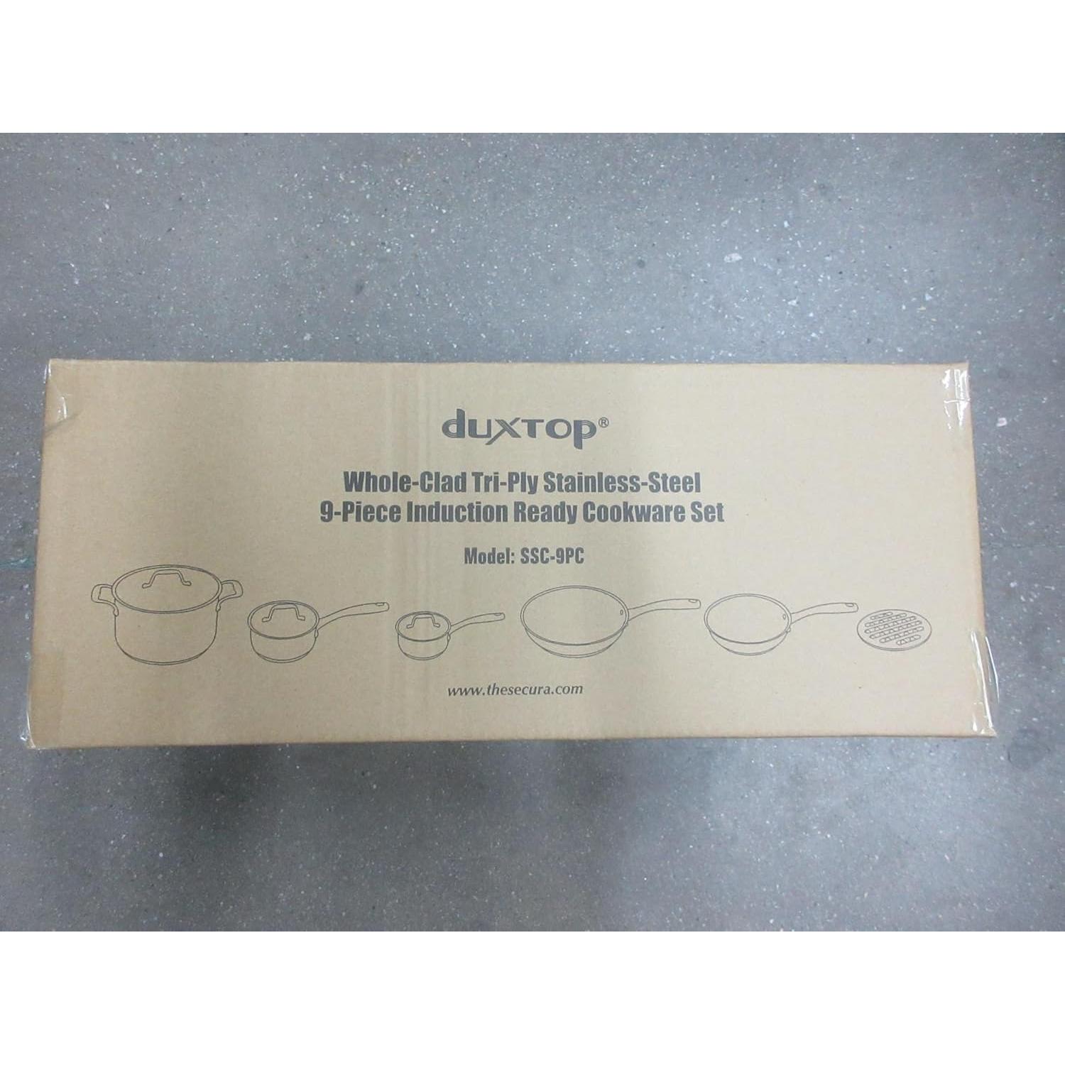 Juego de Utensilios de Cocina Duxtop 9 Piezas Acero Inoxidable