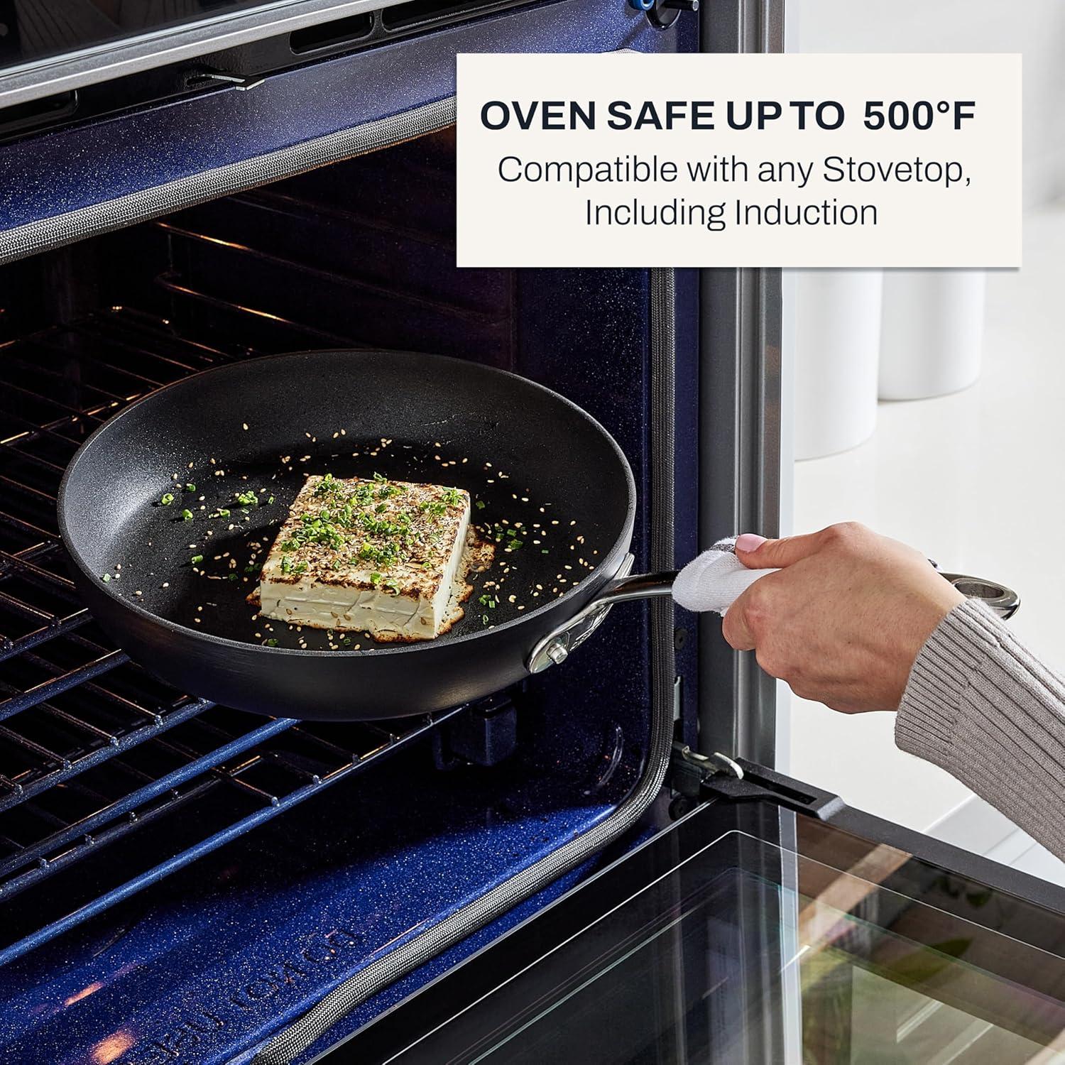 Juego de Ollas y Sartenes Antiadherentes All-Clad HA1 8 Piezas