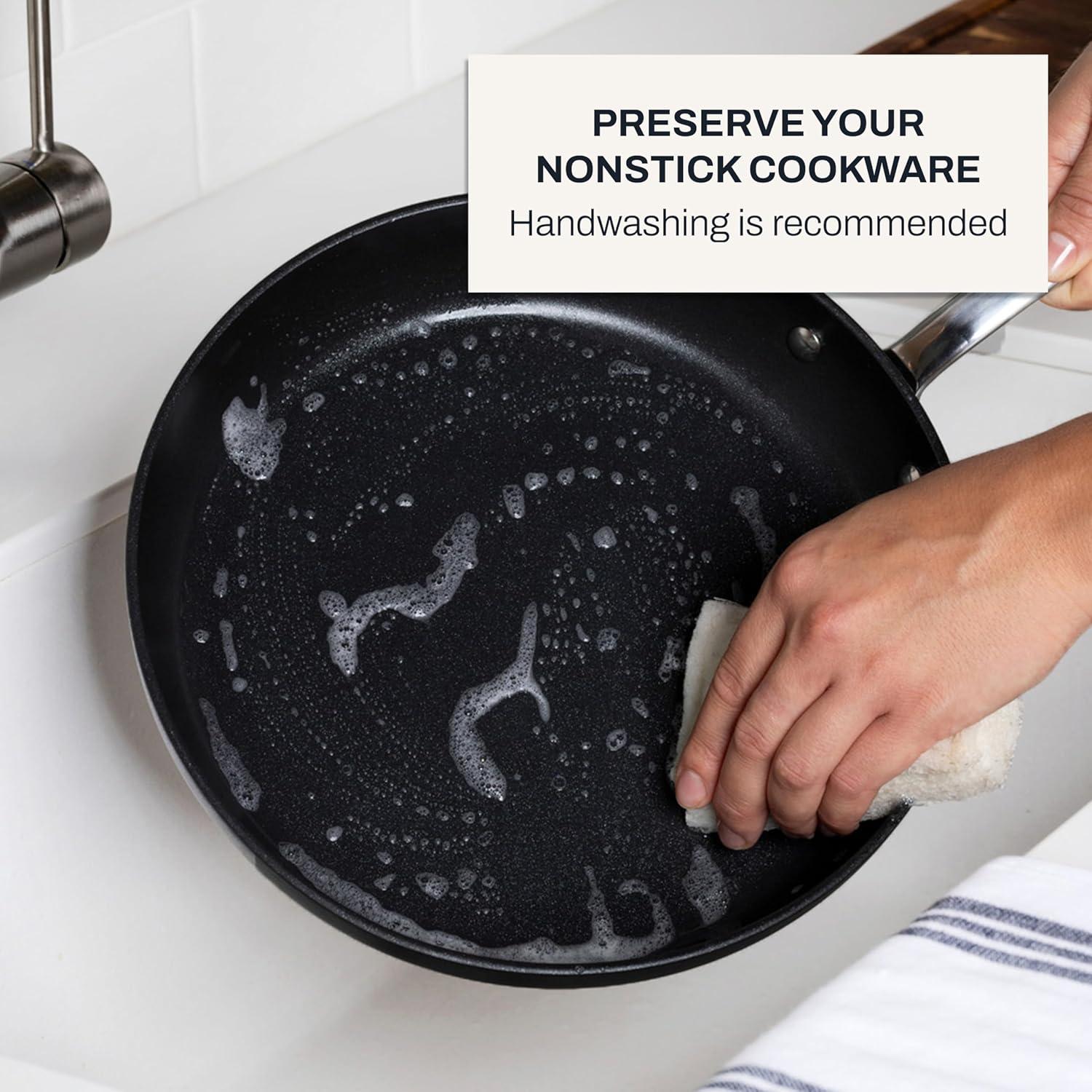 Juego de Ollas y Sartenes Antiadherentes All-Clad HA1 8 Piezas