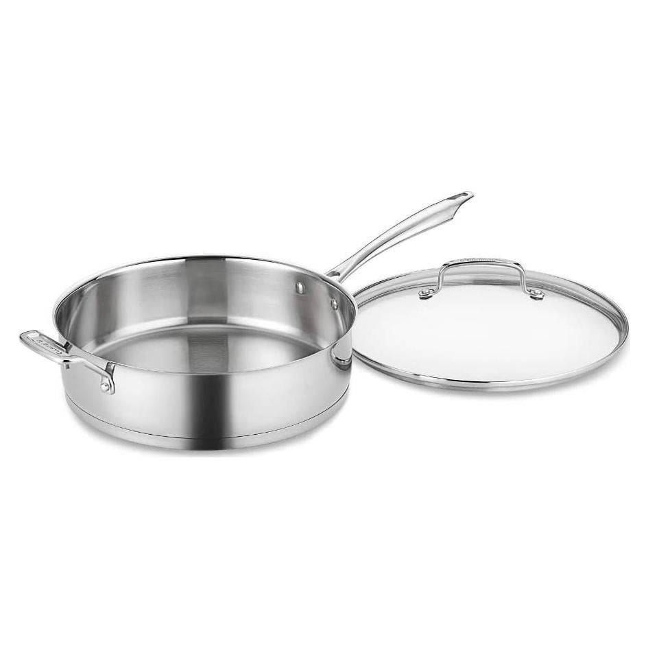 Cacerola de 2.84L Cuisinart con Tapa de Vidrio y Ayudante