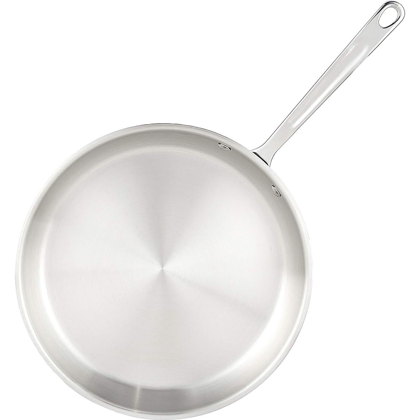 Sartén de Acero Inoxidable 30.48 cm Amazon Basics Tres Capas