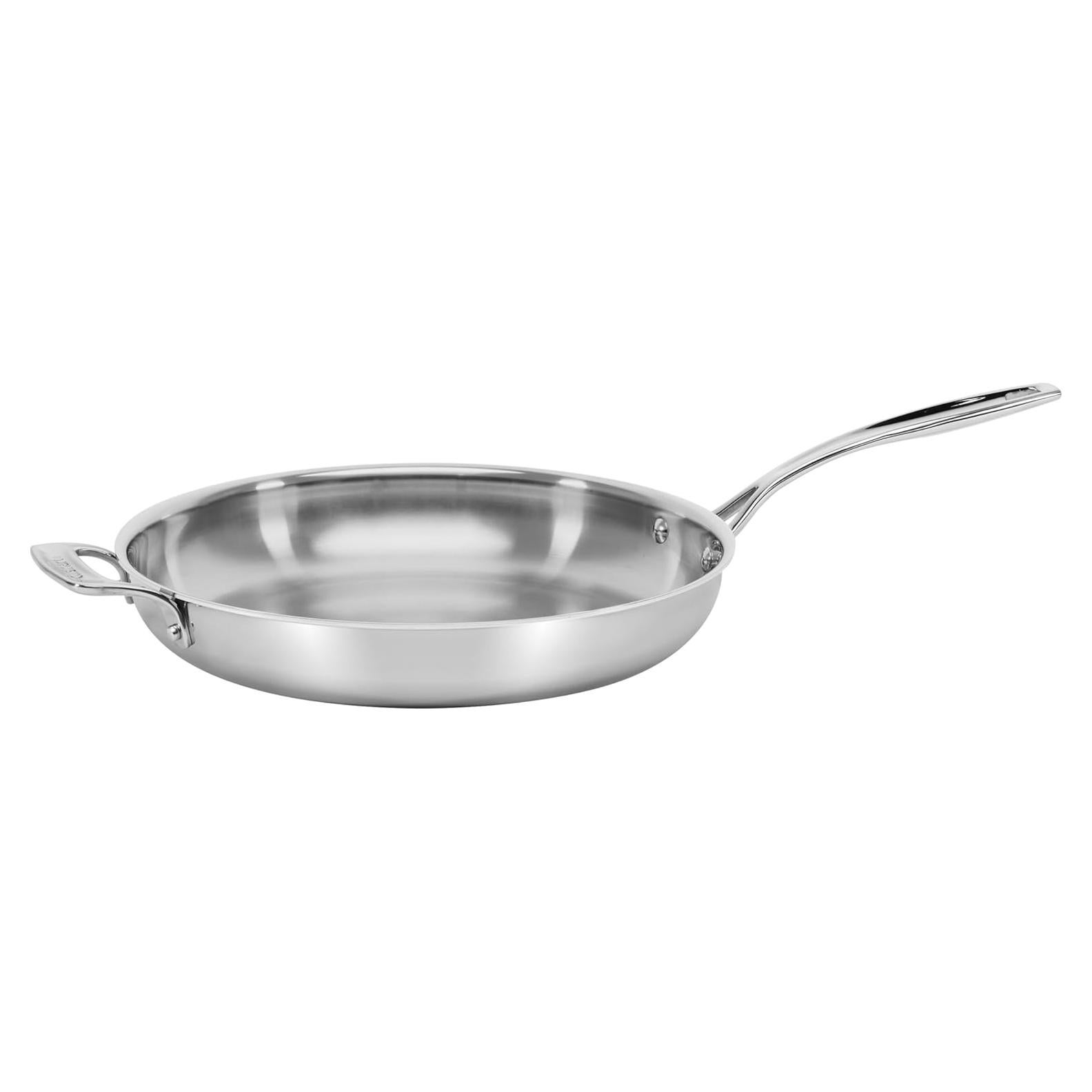 Cacerola Cuisinart de Acero Inoxidable 30 cm con Mango Auxiliar