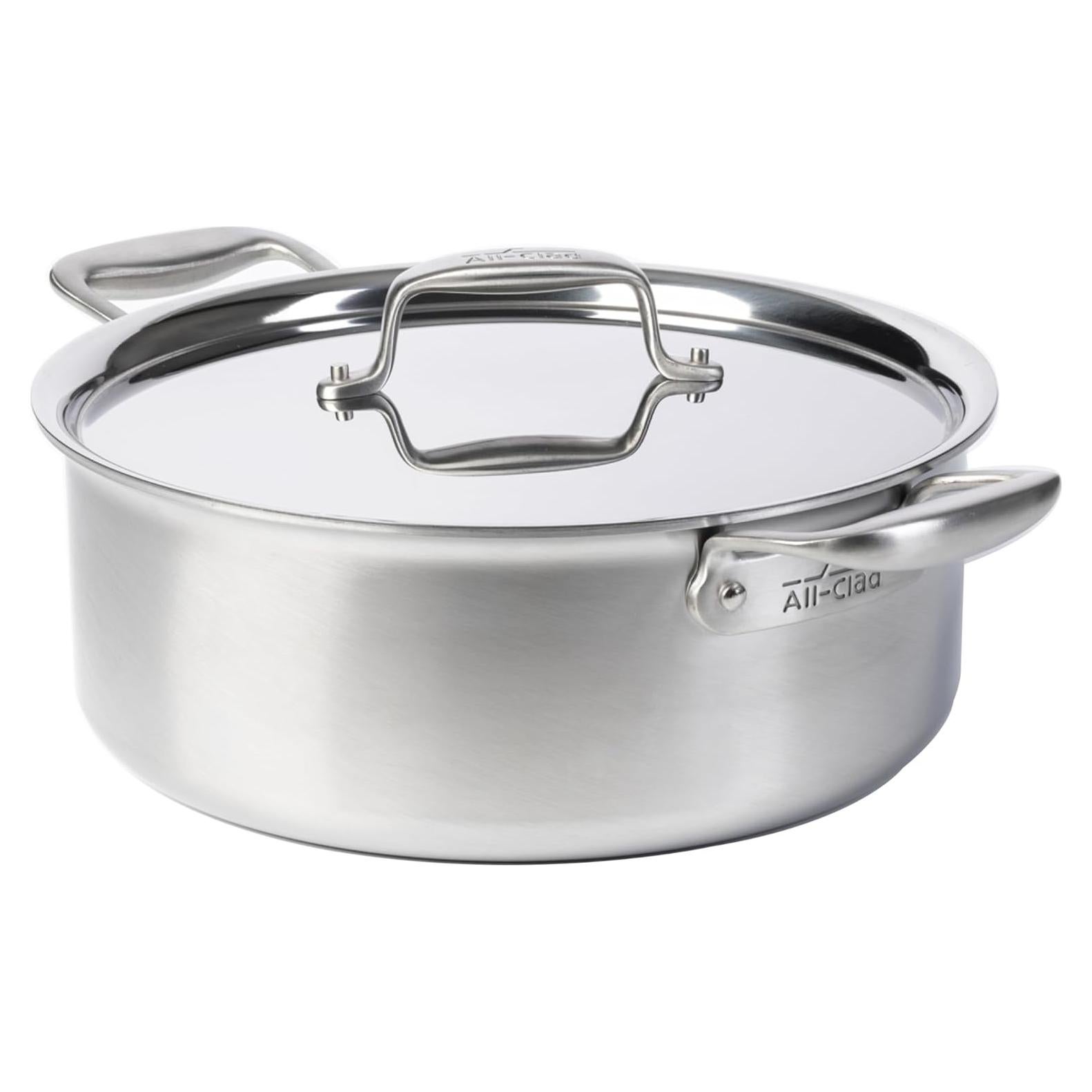 Olla de Cocción Lenta All-Clad D7, 6 Litros, Acero Inoxidable