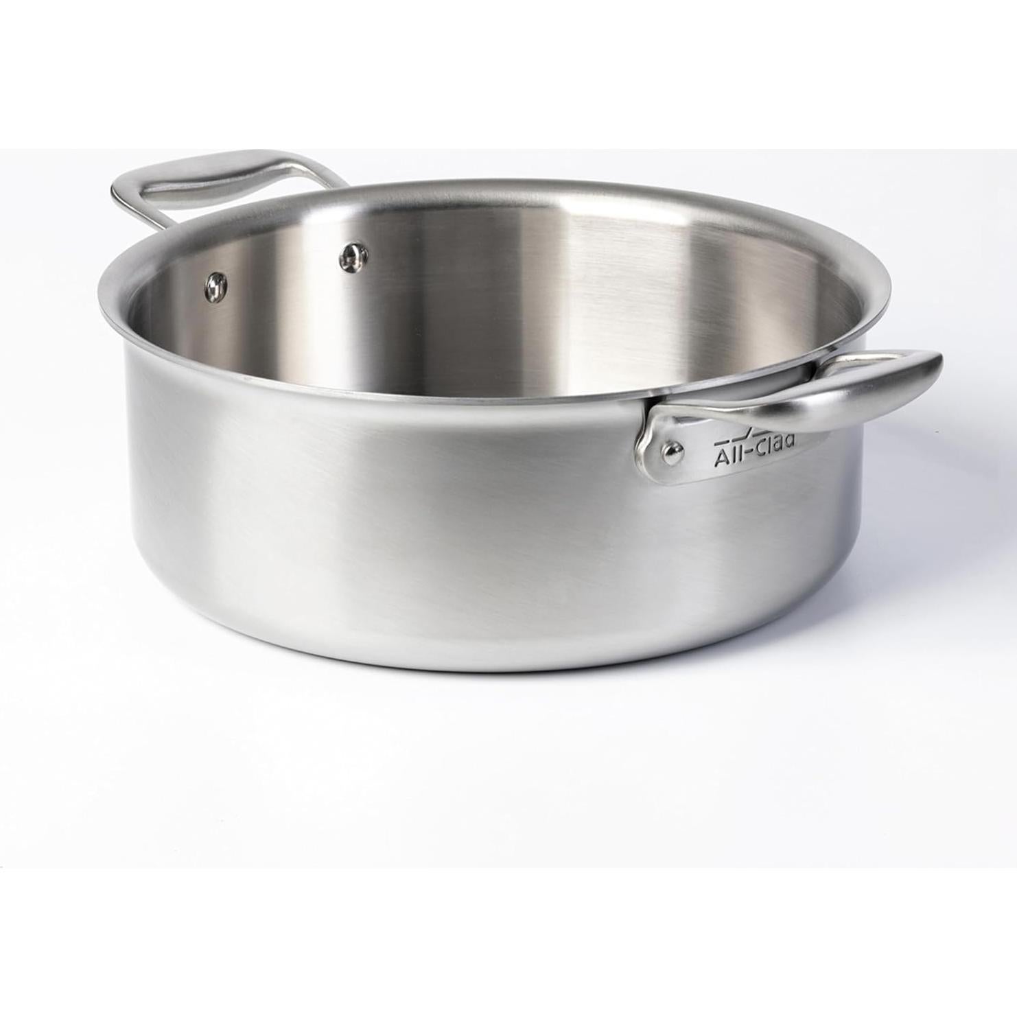 Olla de Cocción Lenta All-Clad D7, 6 Litros, Acero Inoxidable