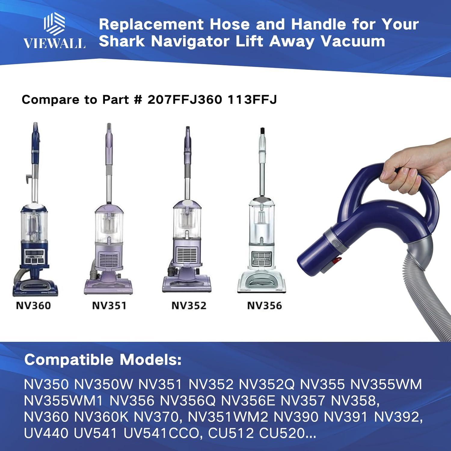 Mango de Manguera VIEWALL 207FFJ360 para Aspiradora Shark