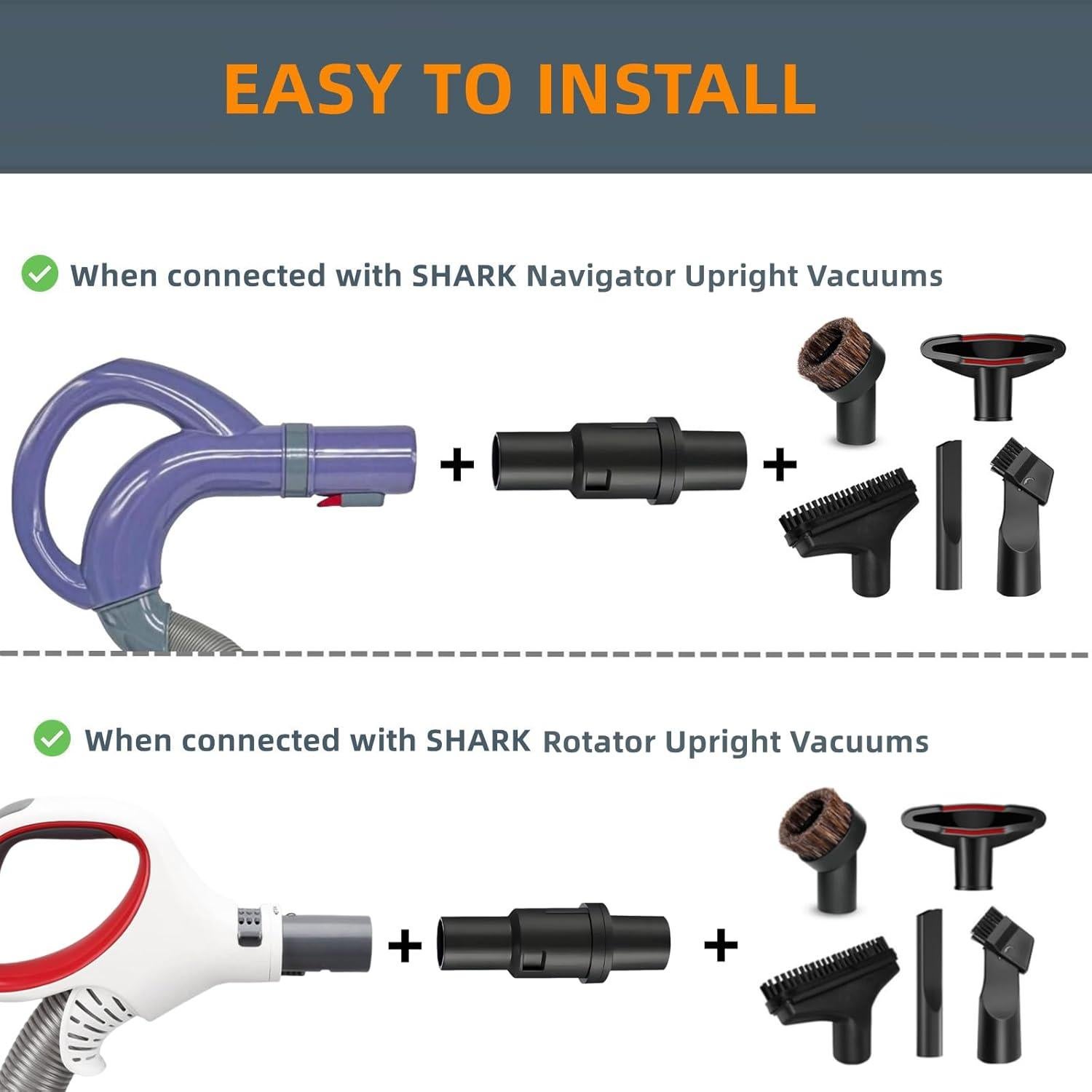 Accesorios de Aspiradora JEDELEOS para Shark Navigator y Rotator