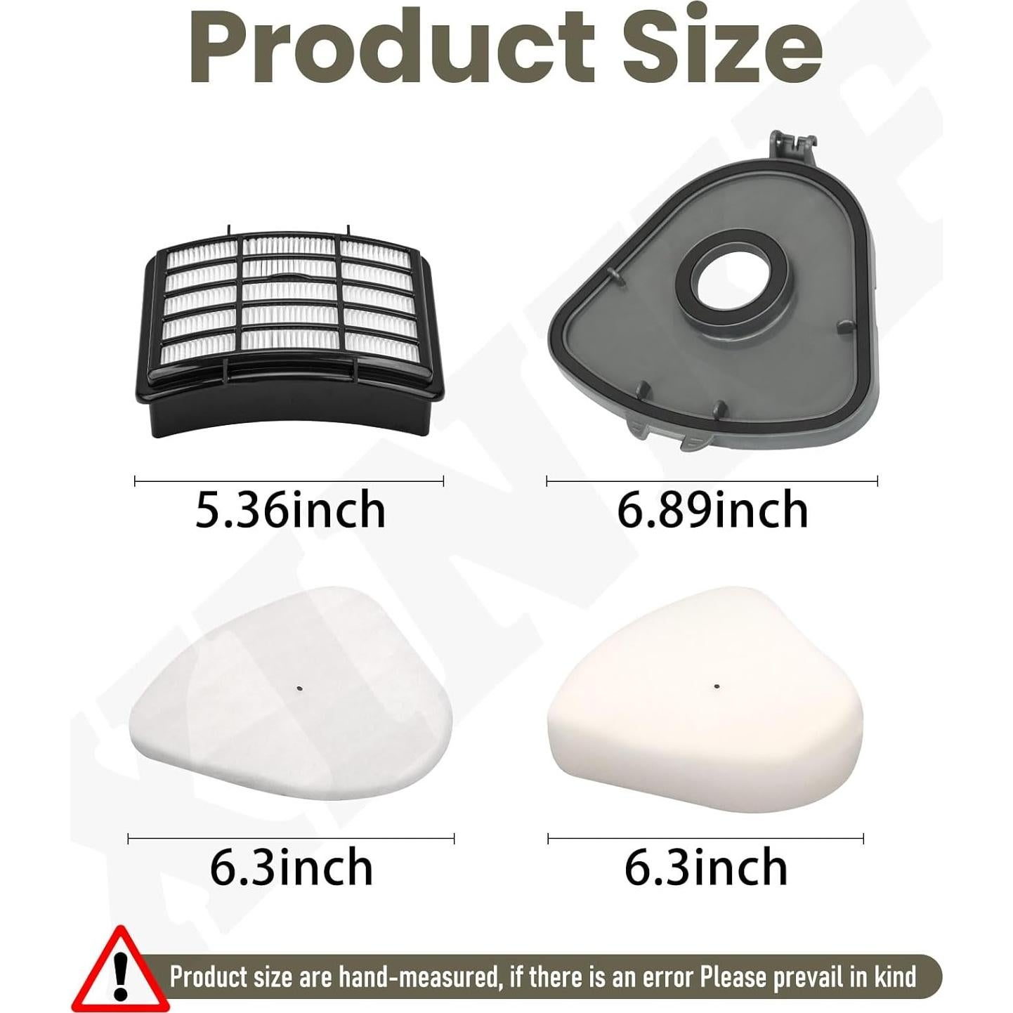 Filtros y Cubierta de Reemplazo para Aspiradora Shark NV350