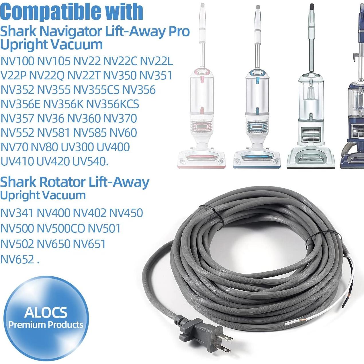 Cable de Alimentación 10.97m Shark Navigator y Rotator