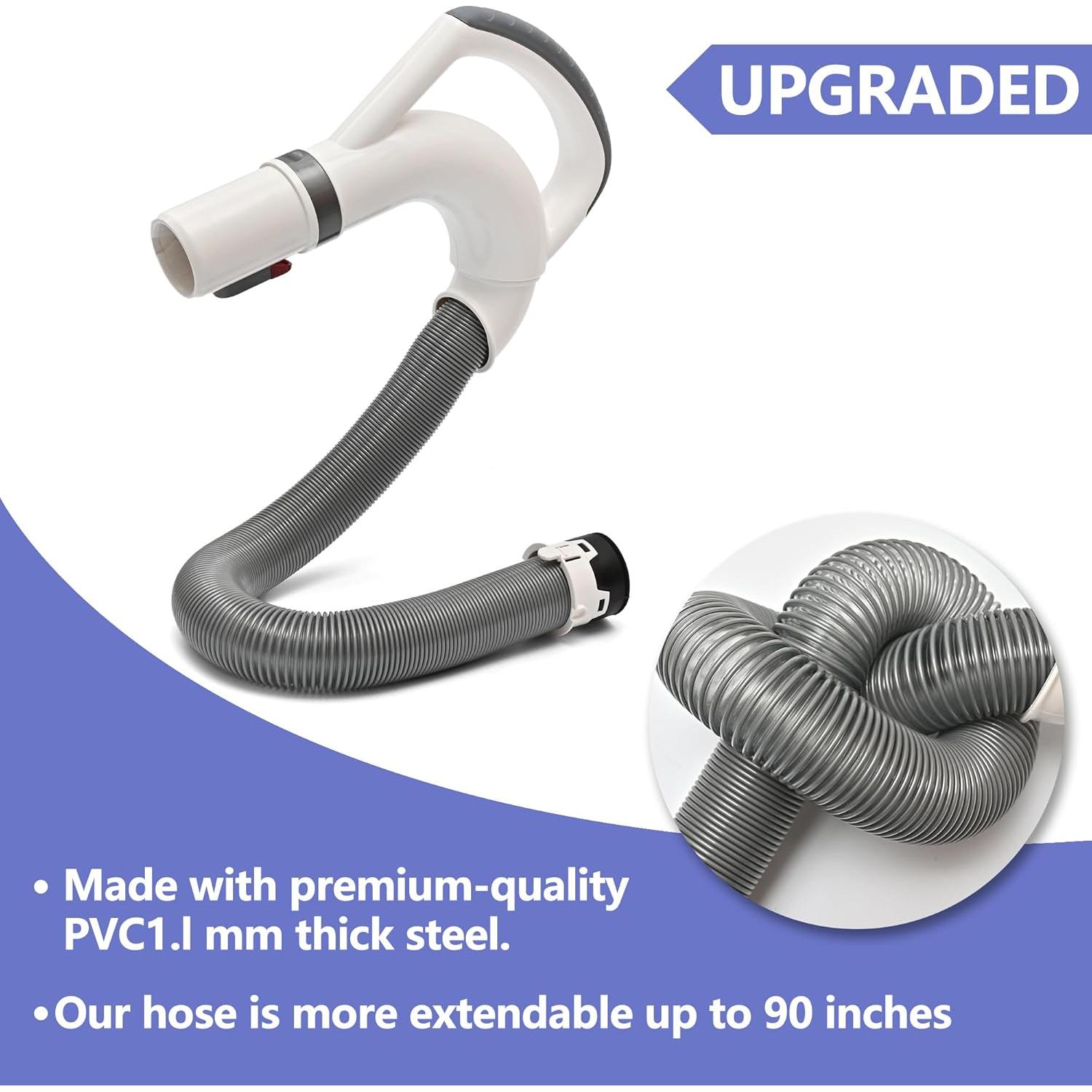 Mango de Manguera de Reemplazo LesinaVac NV350 2.3m PVC