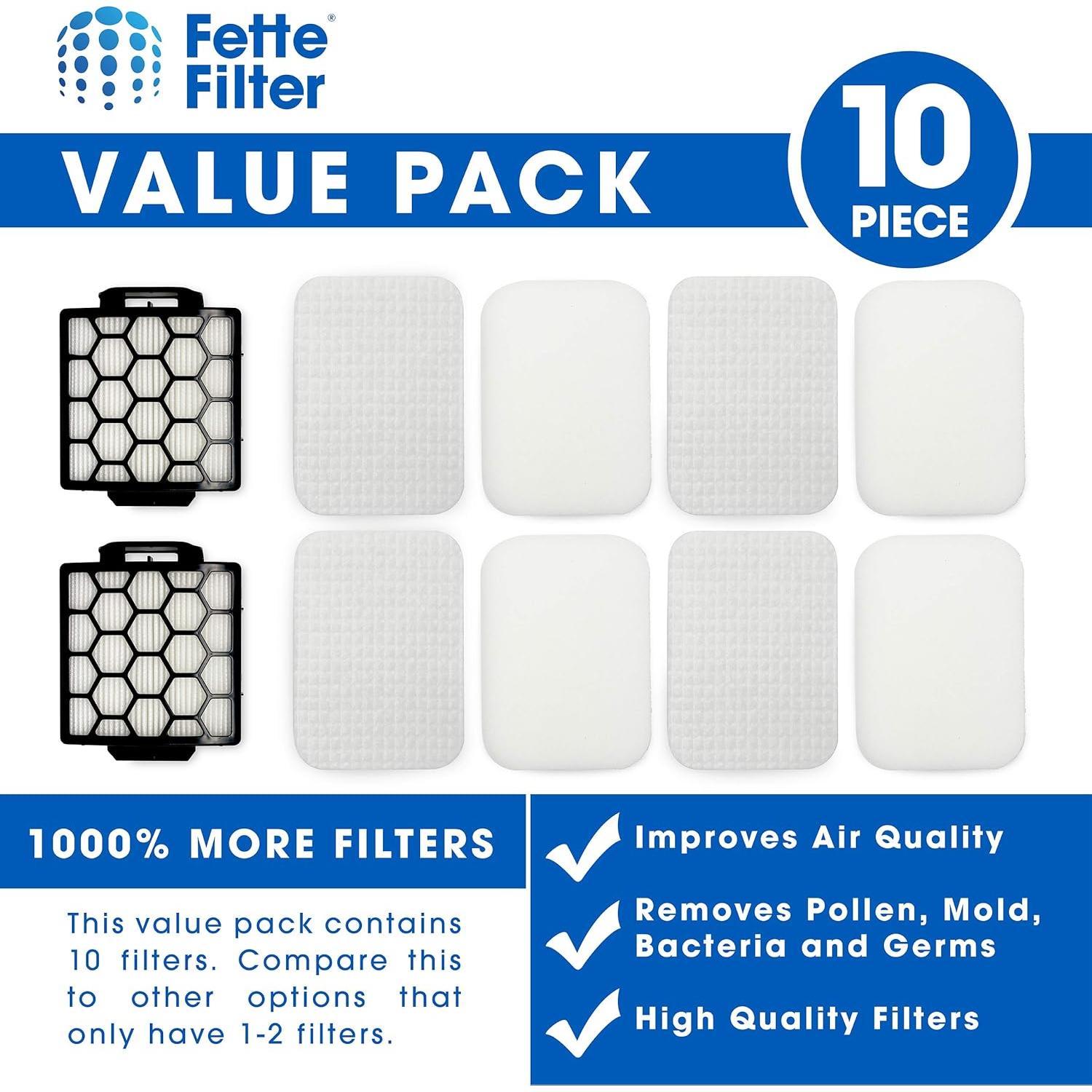 Filtros de Reemplazo Fette Filter para Aspiradora Shark Navigator