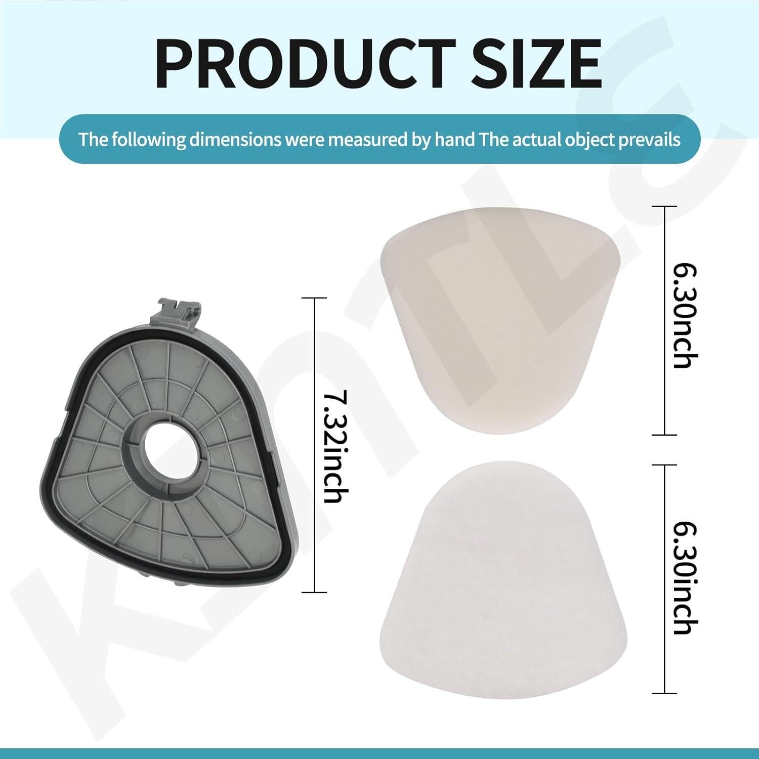Cubierta de Cubo de Polvo KINTLE para Aspiradora Shark NV350