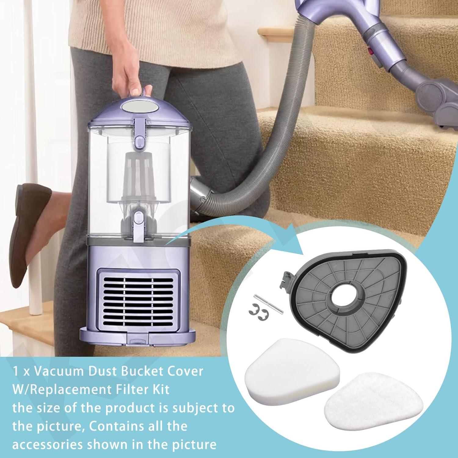 Cubierta de Cubo de Polvo KINTLE para Aspiradora Shark NV350