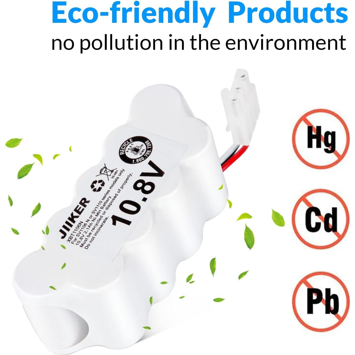 Batería de Reemplazo Shark XBT1106N 10.8V 2.1Ah Ni-MH