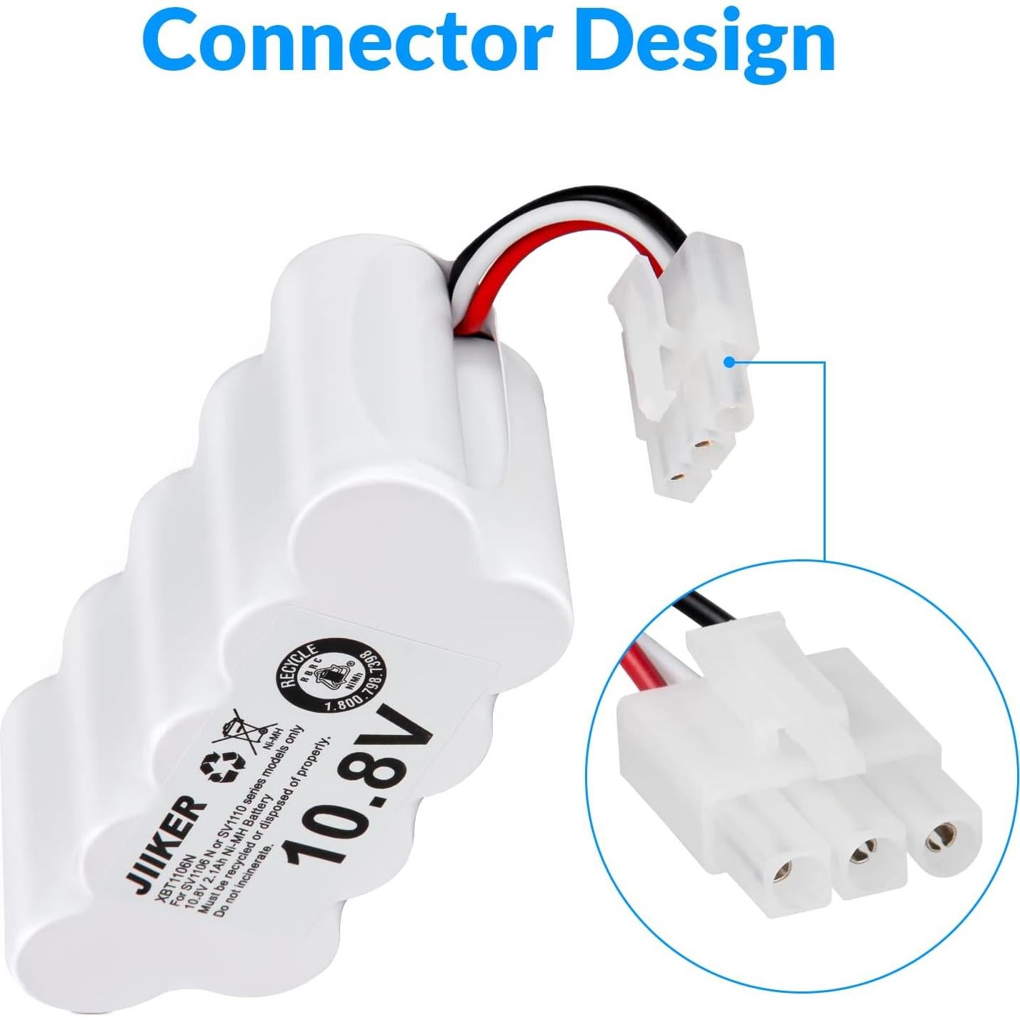 Batería de Reemplazo Shark XBT1106N 10.8V 2.1Ah Ni-MH