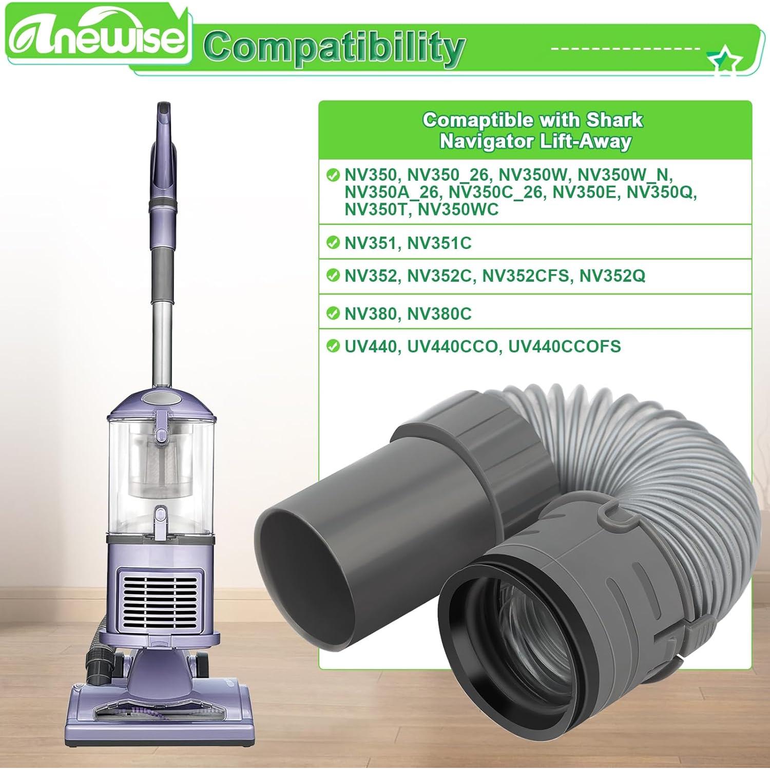 Manguera de Reemplazo Shark Navigator Lift-Away NV352 - 1 Boquilla y Cepillo Mini