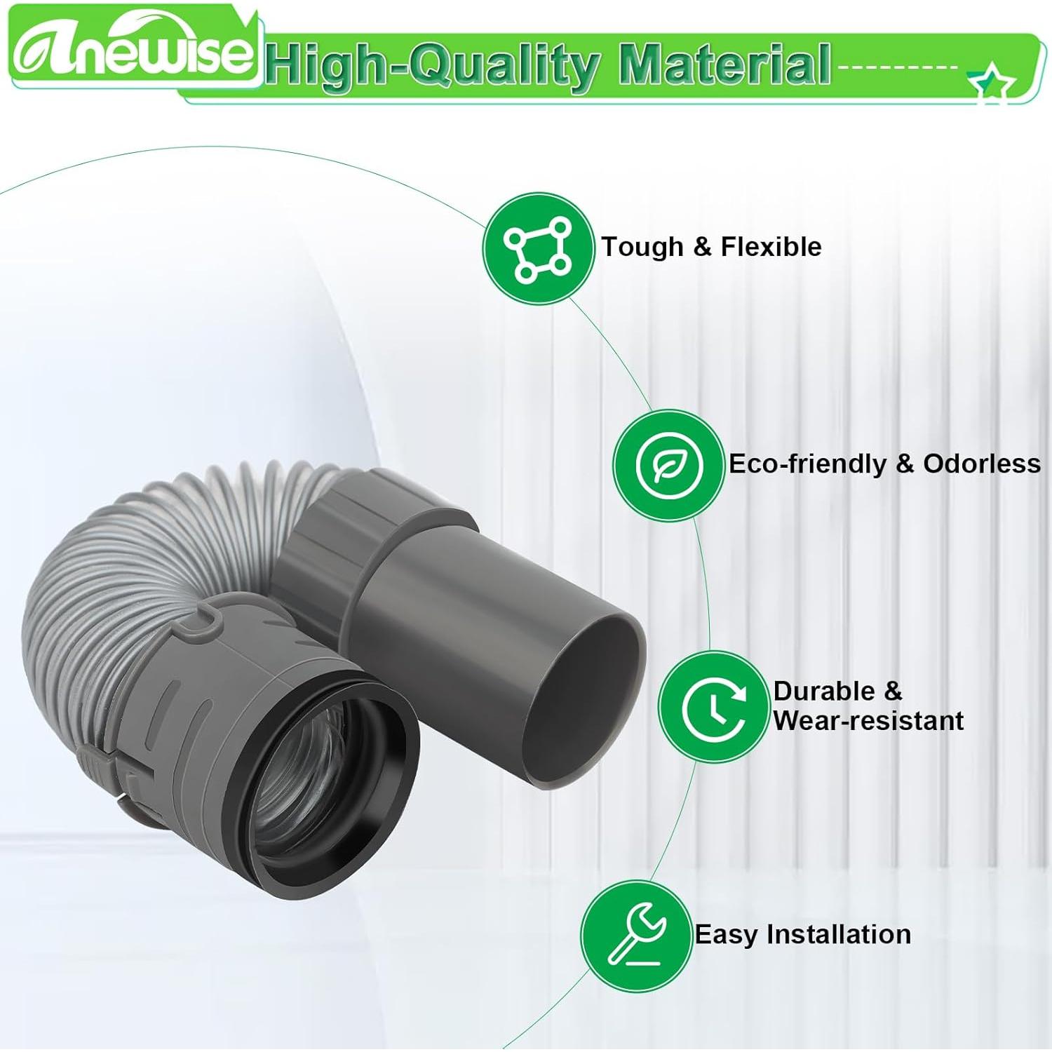 Manguera de Reemplazo Shark Navigator Lift-Away NV352 - 1 Boquilla y Cepillo Mini