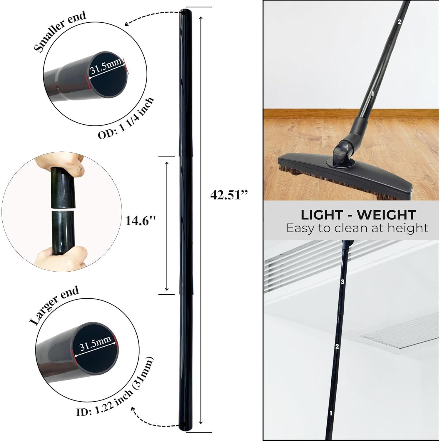 Cabezal de cepillo para pisos de madera Shark 32mm con extensiones