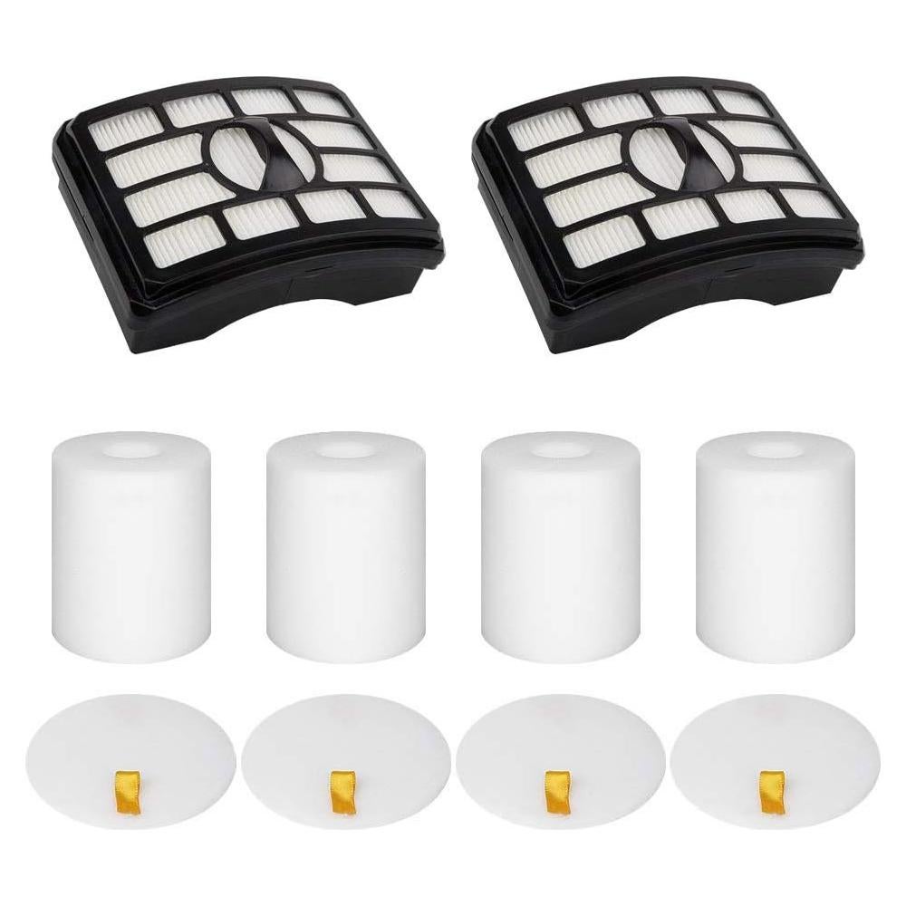 Paquete de 2 Filtros HEPA y 4 de Espuma para Shark Rotator