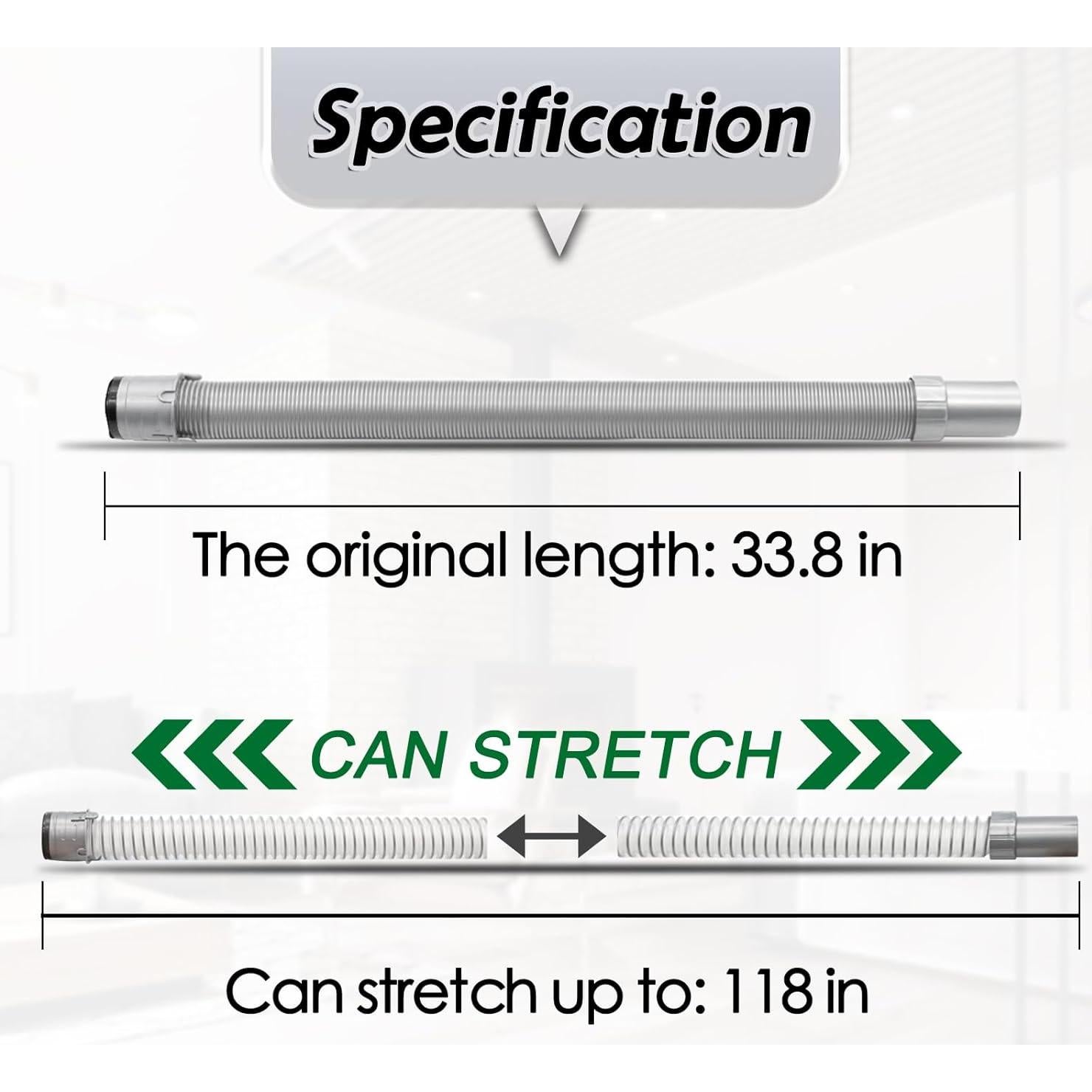 Manguera de Aspiradora Coodss Compatible Shark Navigator 426.8 cm