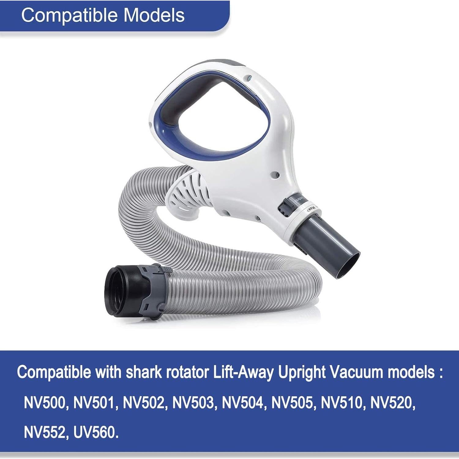 Mango de Manguera de Reemplazo Shark Rotator NV500 Azul