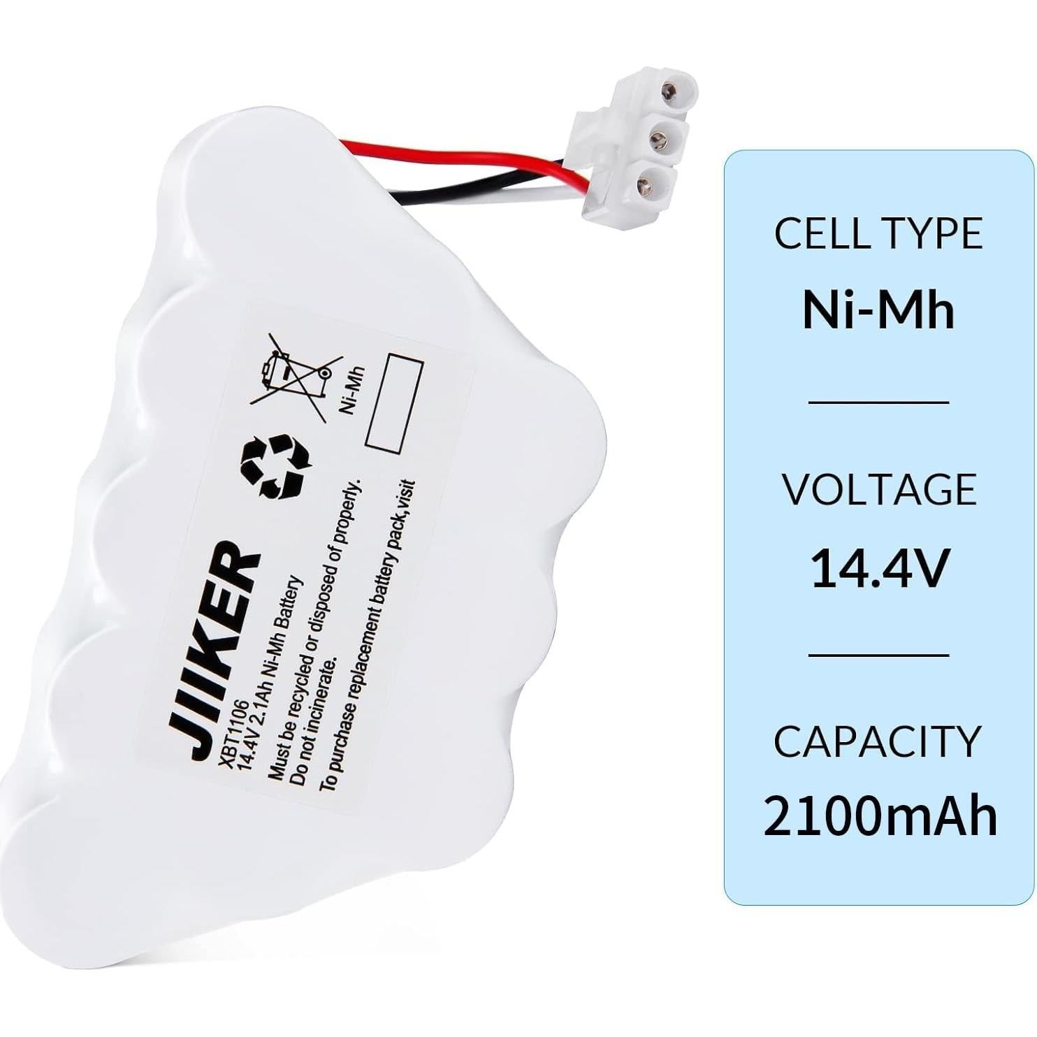 Batería de Reemplazo XBT1106 para Aspiradora Shark 14.4V 2.1Ah