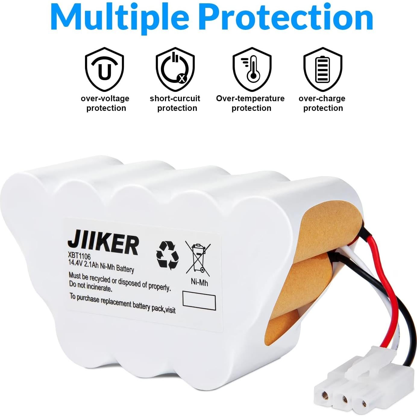 Batería de Reemplazo XBT1106 para Aspiradora Shark 14.4V 2.1Ah