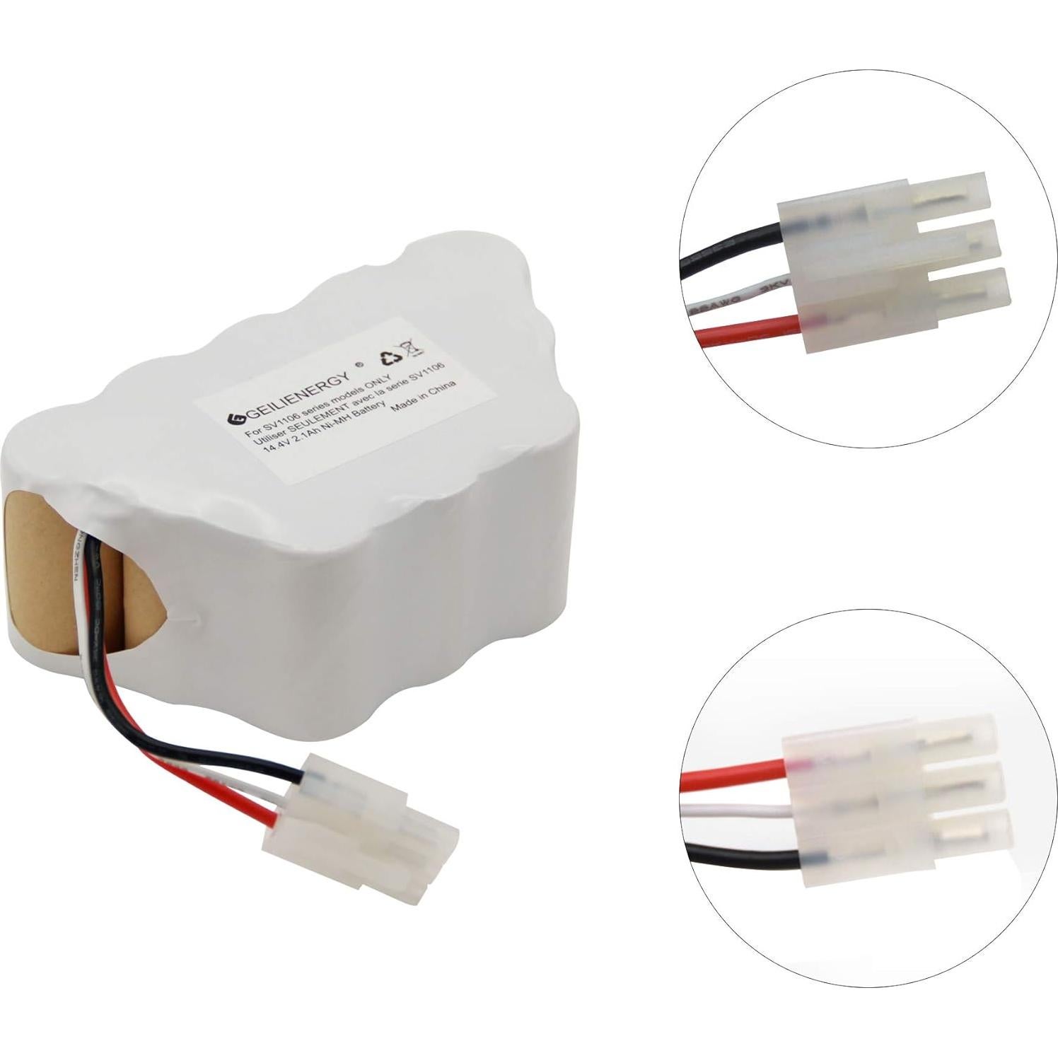 Batería GEILIENERGY 14.4V 2100mAh para aspiradora Shark