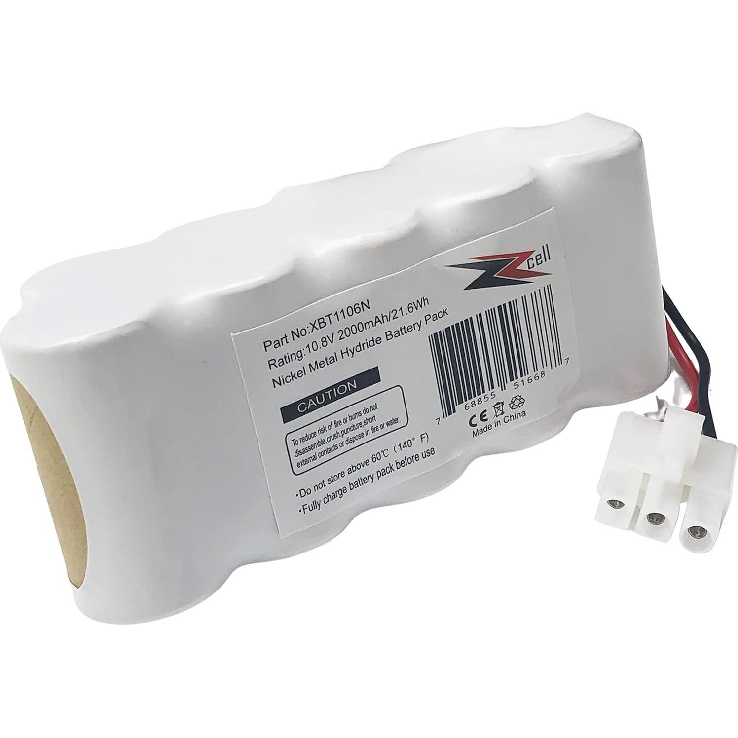 Batería Reemplazo Shark XBT1106N 10.8V 2000mAh Ni-MH