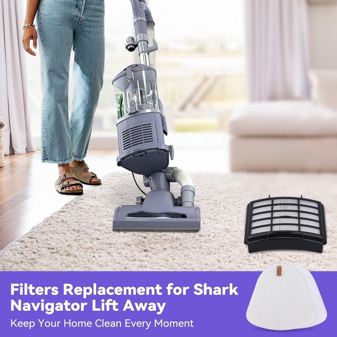 Filtros de Reemplazo Sgizoku para Aspiradora Shark NV350 - HEPA y Espuma