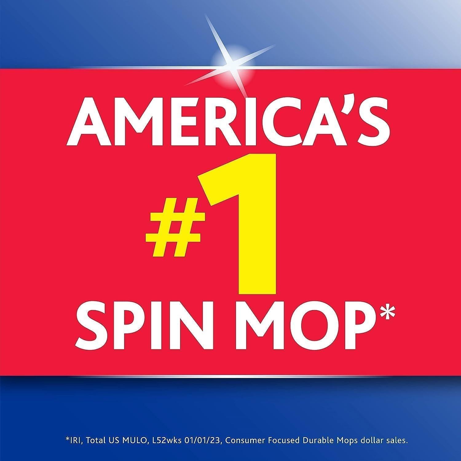 Repuesto Mop O-Cedar EasyWring Spin - Paquete de 2 Microfibra