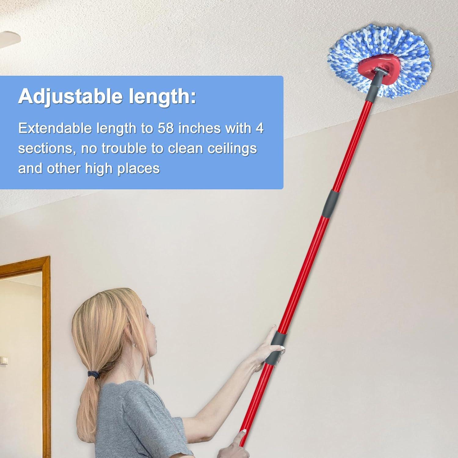 Cabezal de Repuesto para Mop OCedar RinseClean + Mango y Base