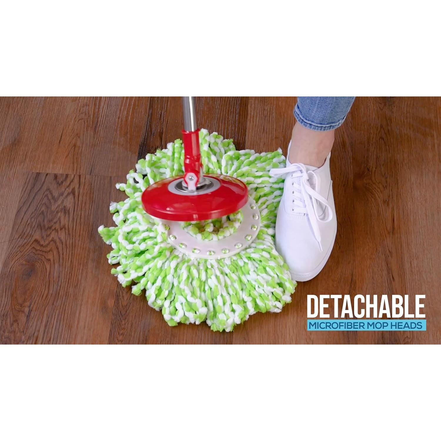 Sistema de Limpieza Mop Giratorio Simpli-Magic 79349 con 3 Cabezas