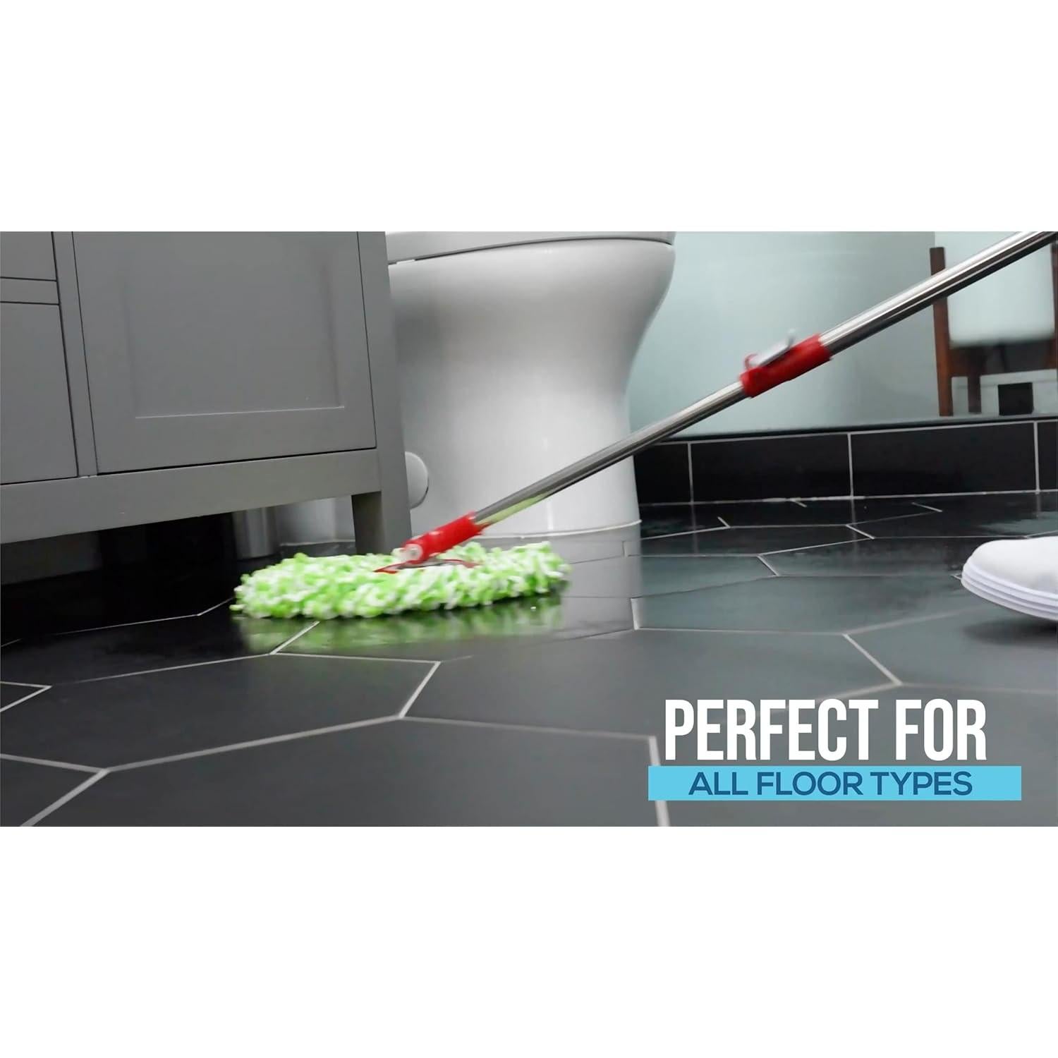 Sistema de Limpieza Mop Giratorio Simpli-Magic 79349 con 3 Cabezas