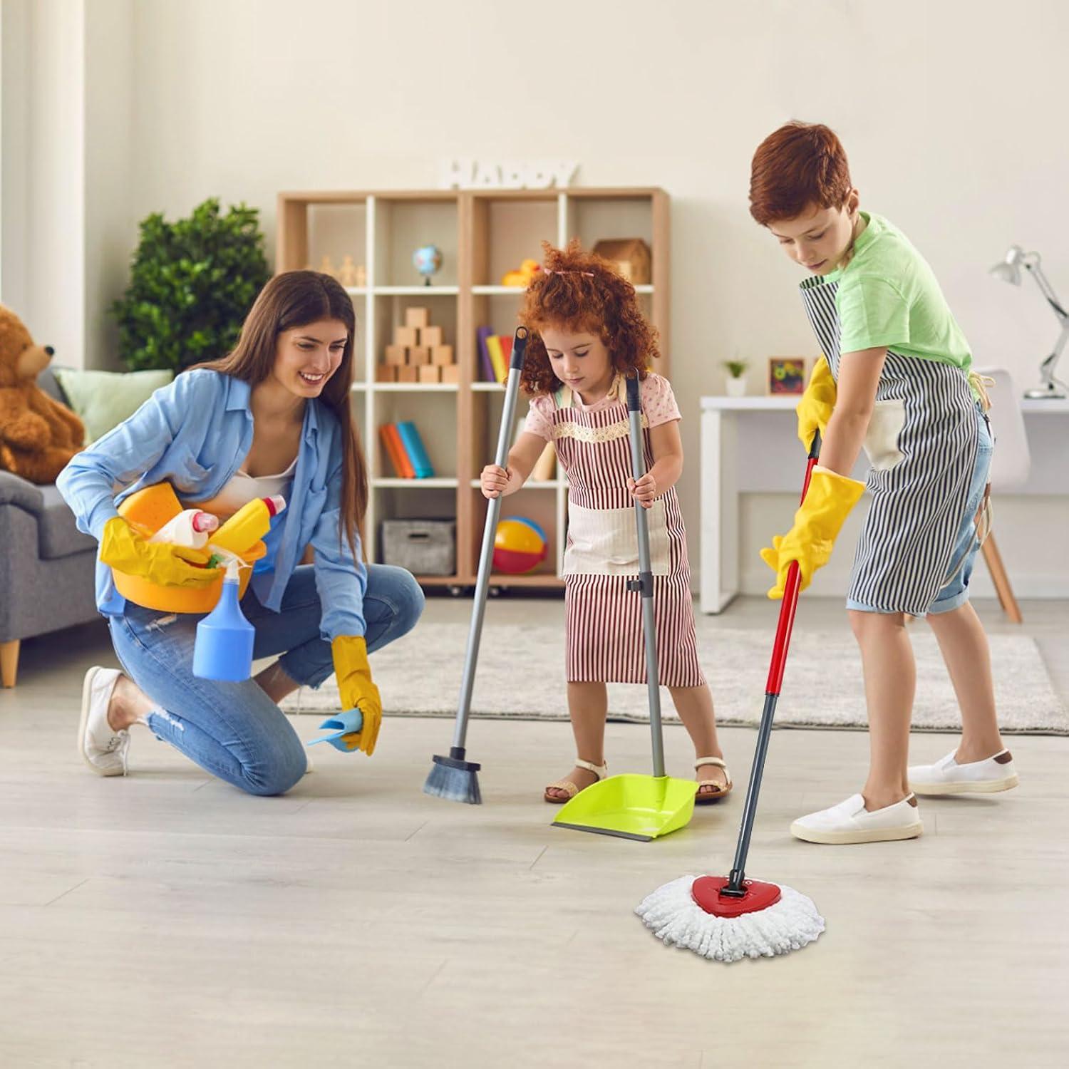 Cabezas de Reemplazo para Mop Giratorio EPSUNORISE 4 Pack Microfibra