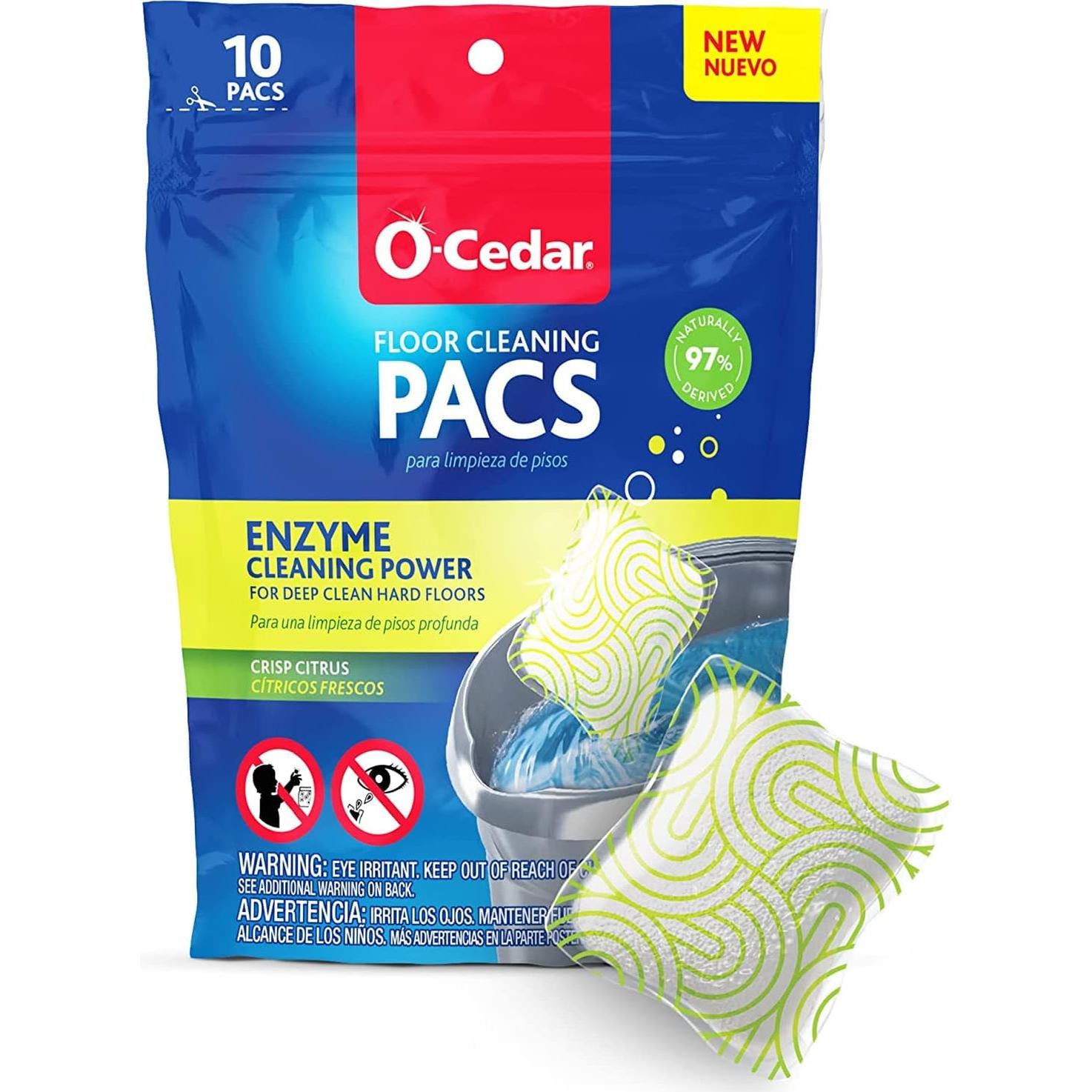 Sistema de limpieza O-Cedar EasyWring RinseClean con fregona y PACS