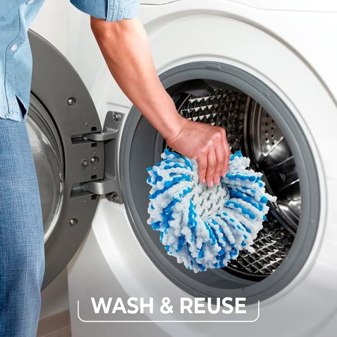 Cabezal de Mopa RinseClean Deep Clean O-Cedar | Microfibra | Lavable