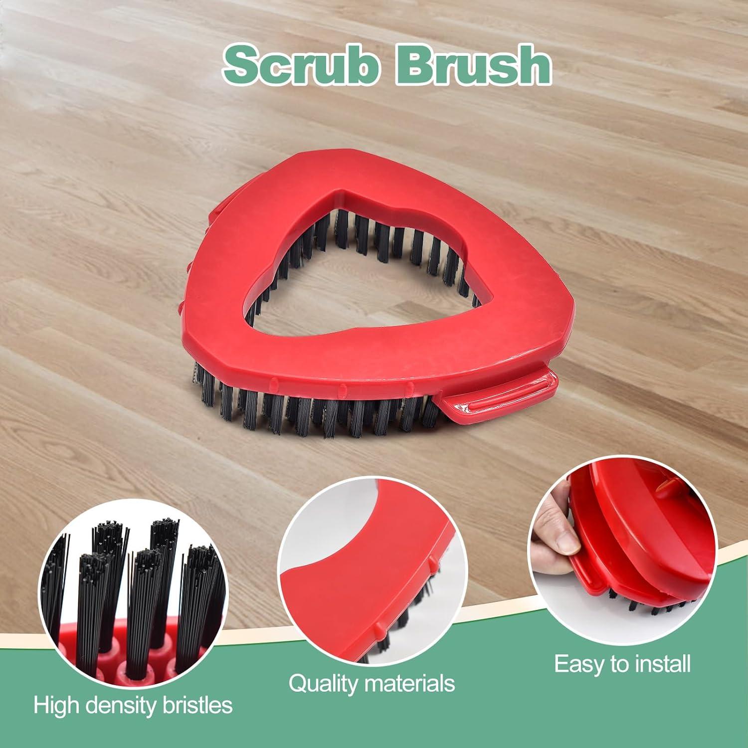 Reemplazo Cabezas de Mop Microfibra O-Cedar 3 Piezas + Cepillo